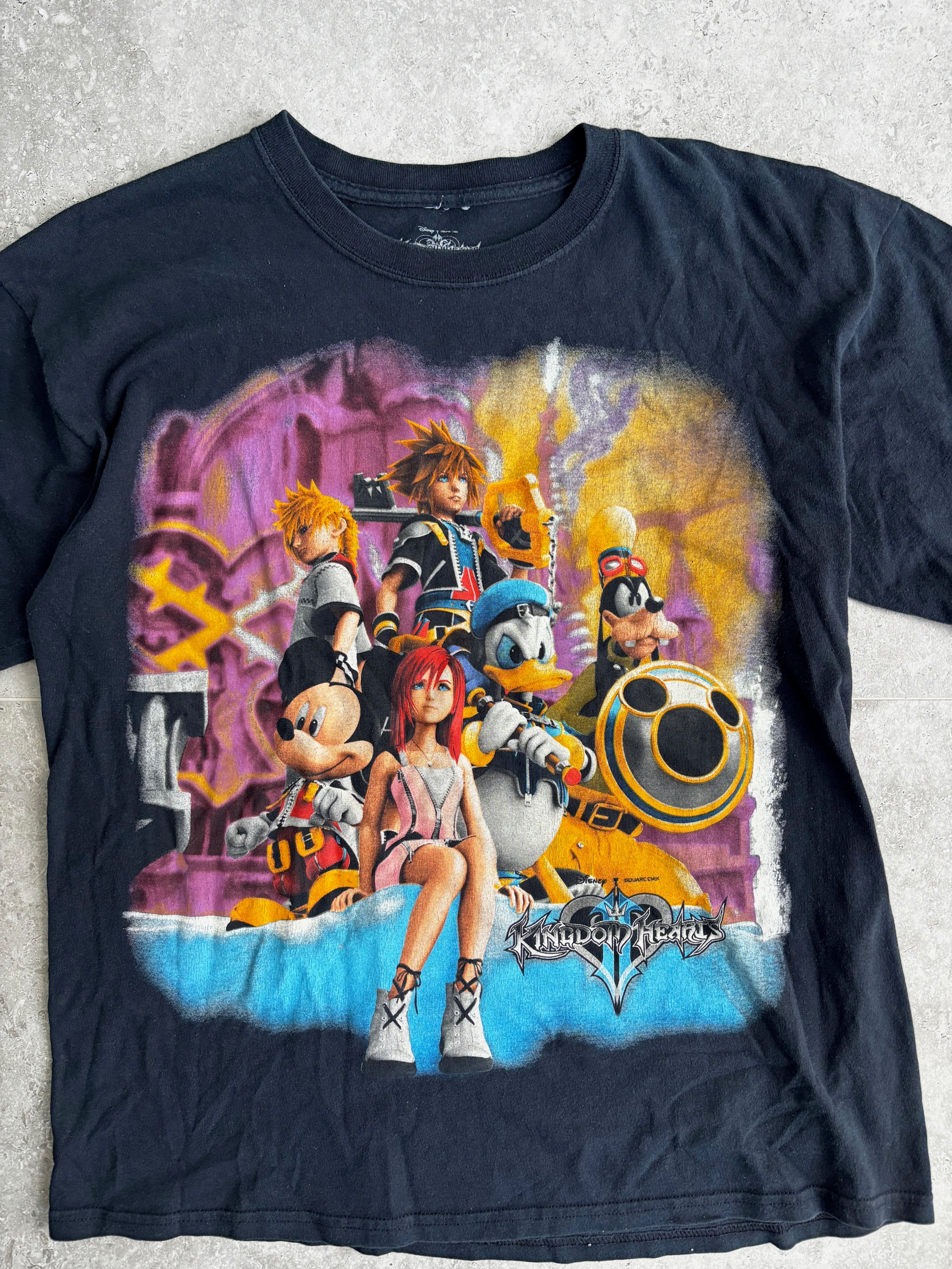 Vintage Kingdom Hearts (Grail) Tee-shirt Size L