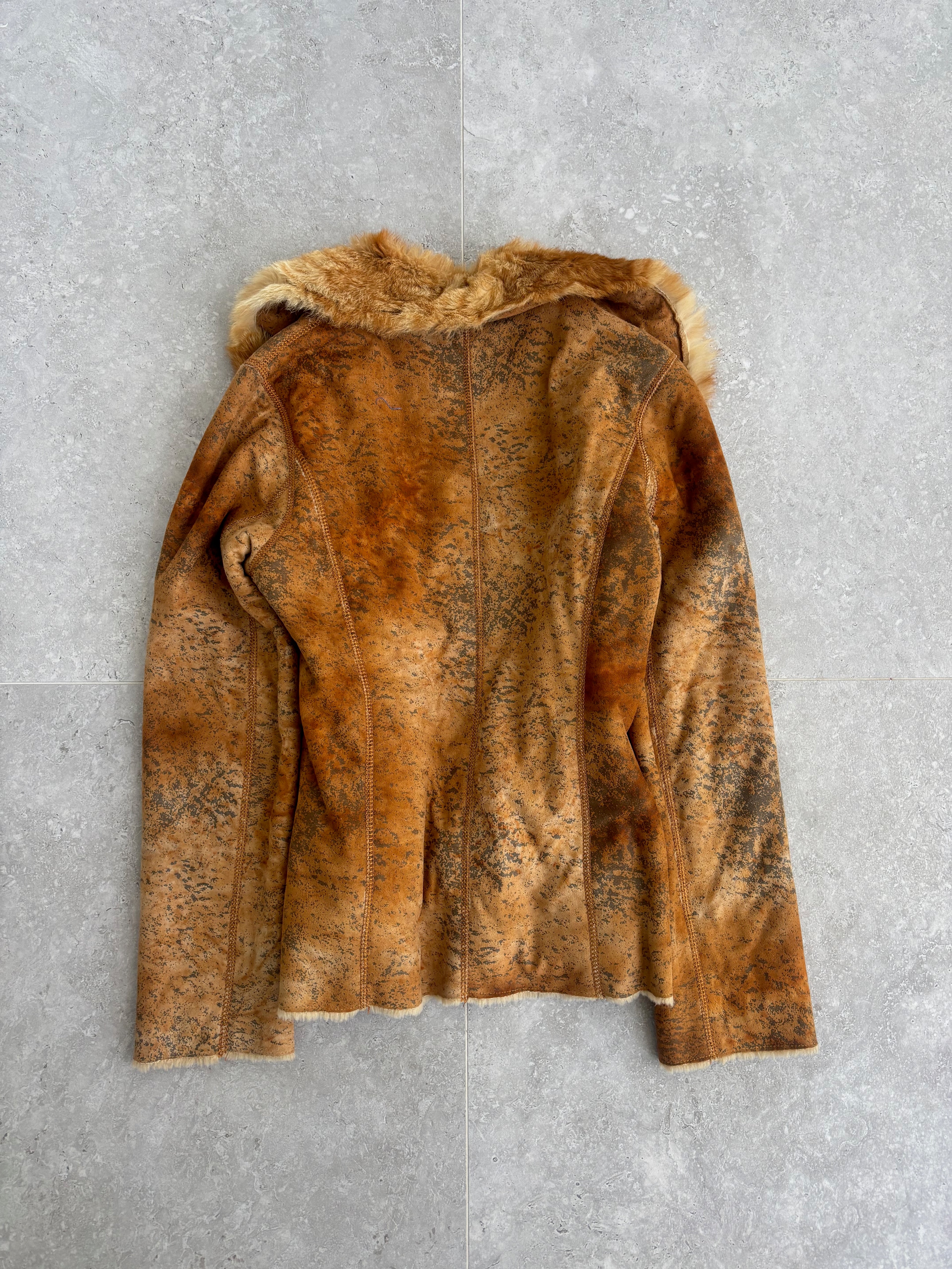 Vintage Dolce & Gabbana Fur Jacket — Size S-M