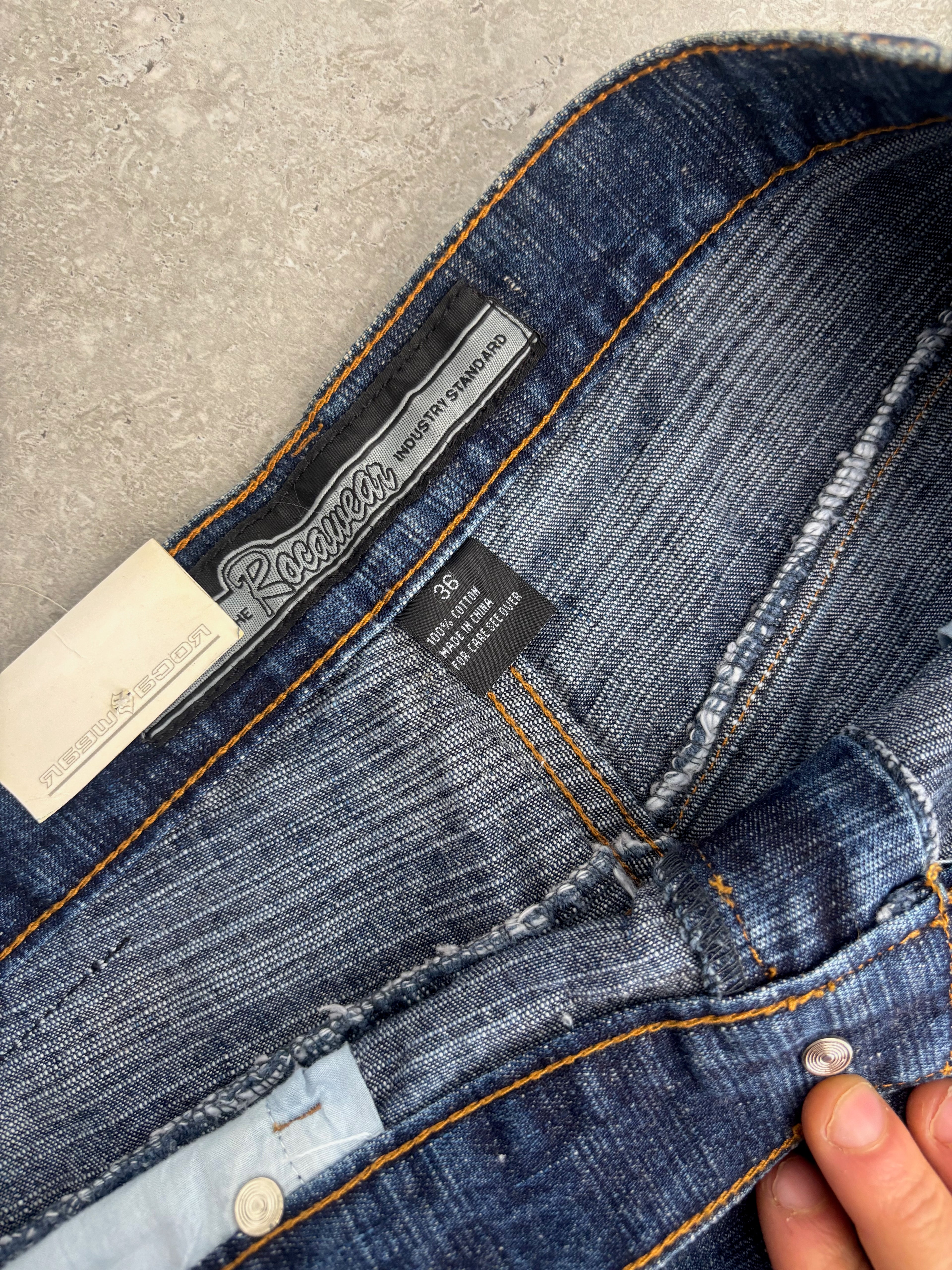 Rocawear Patch Jeans Size 34 Deadstock