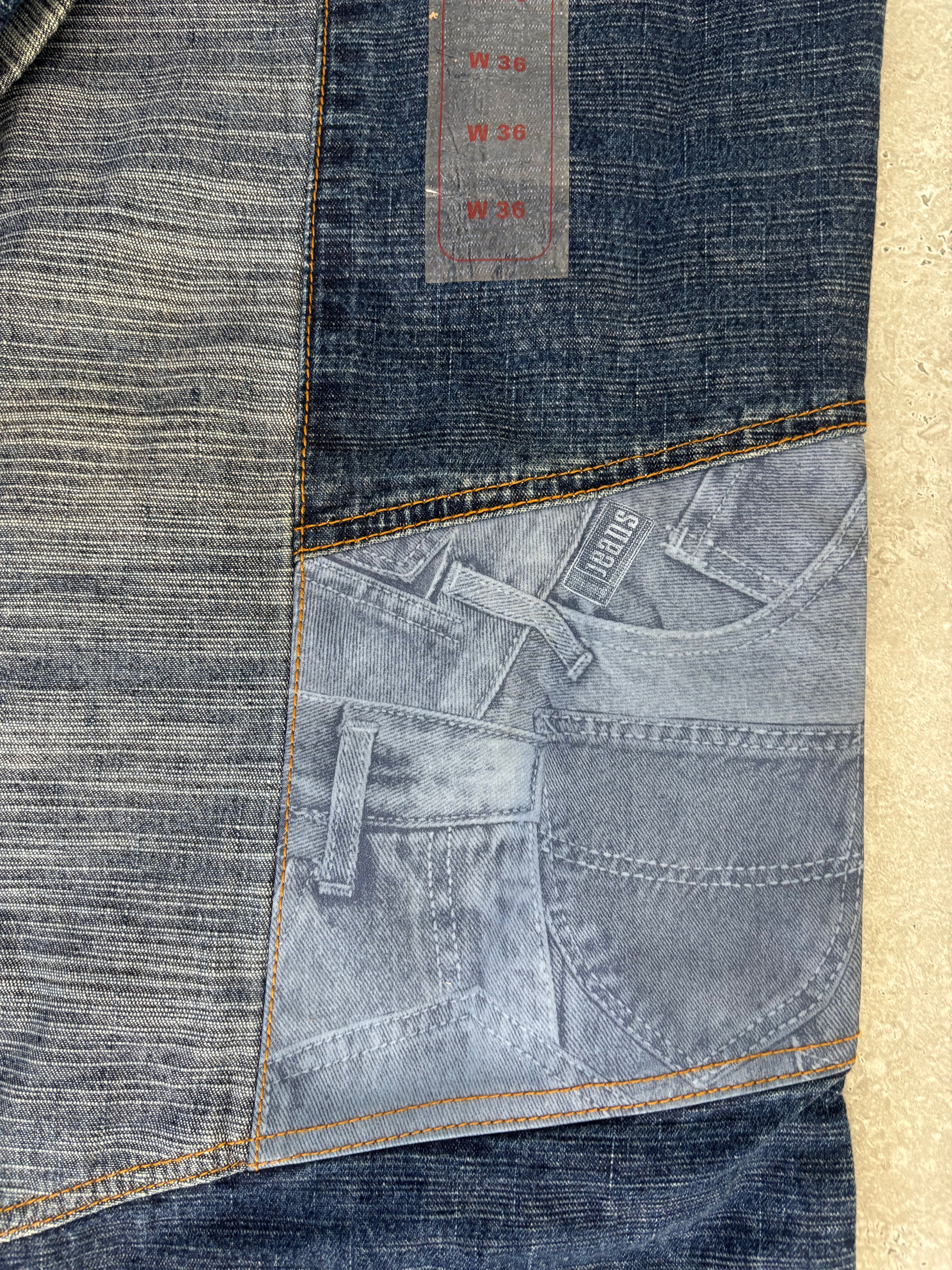 Rocawear Patch Jeans Size 34 Deadstock