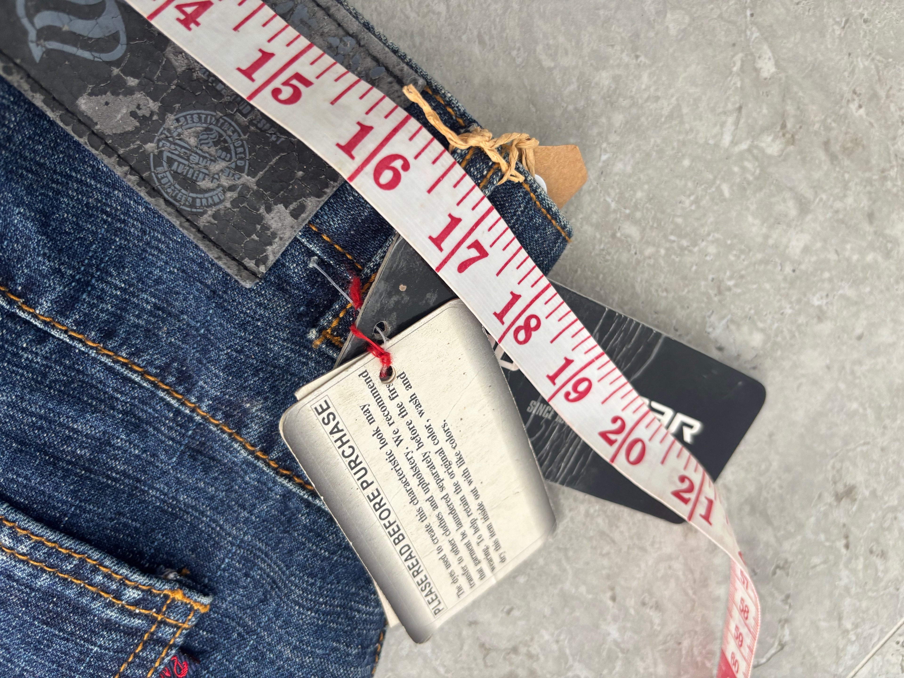 Rocawear Patch Jeans Size 34 Deadstock
