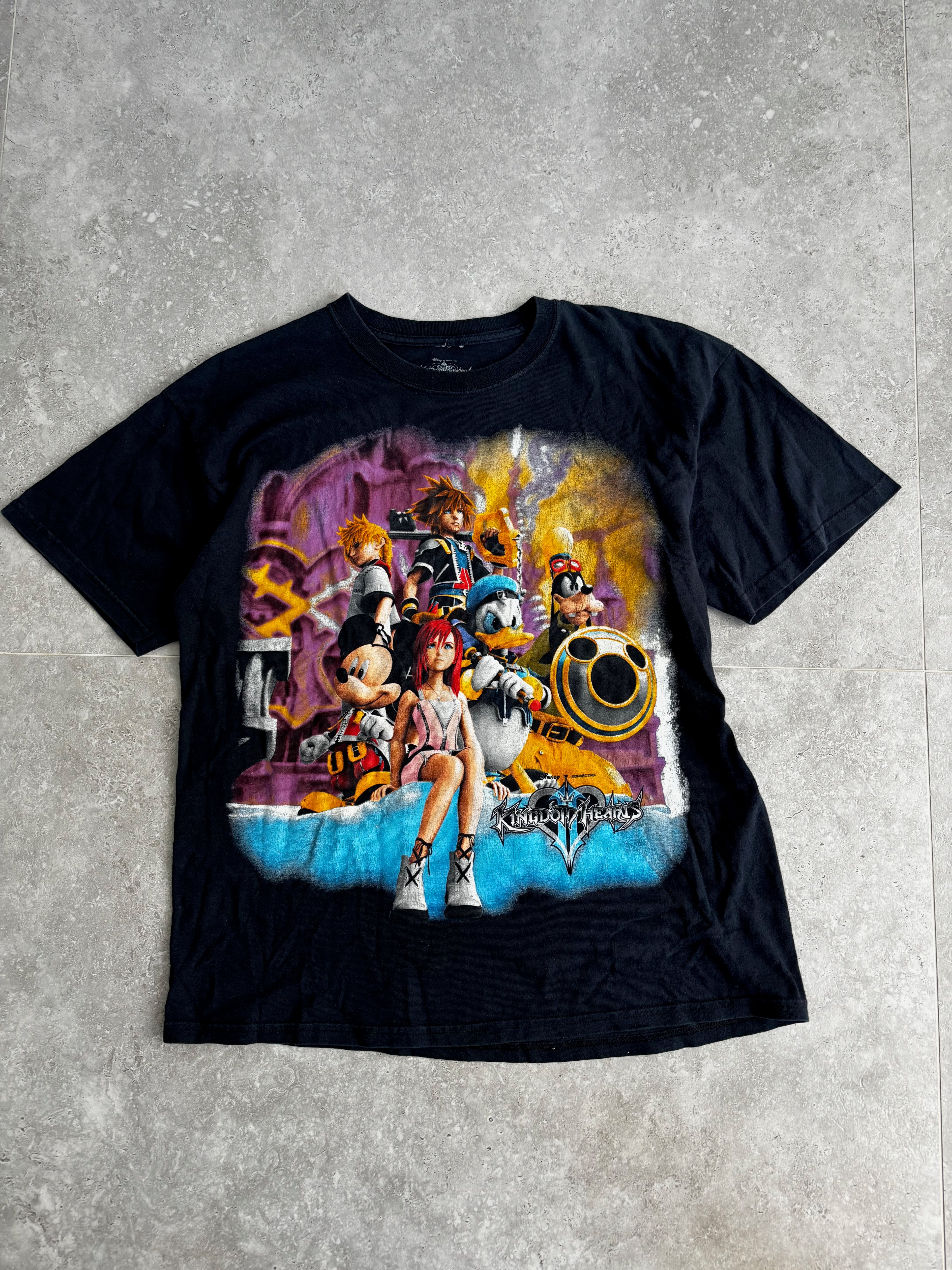 Vintage Kingdom Hearts (Grail) Tee-shirt Size L