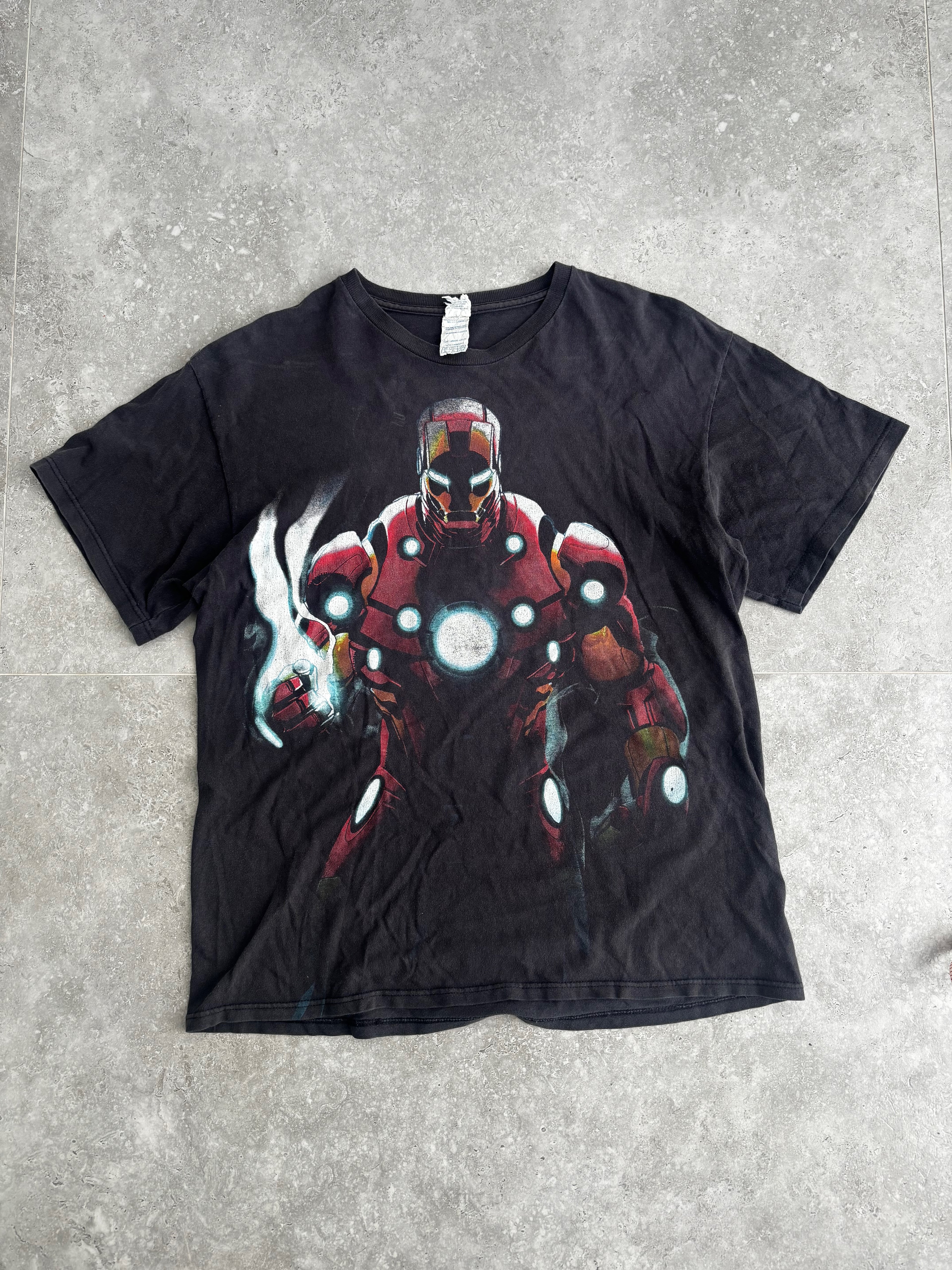 2000s Iron Man Tee-shirt L