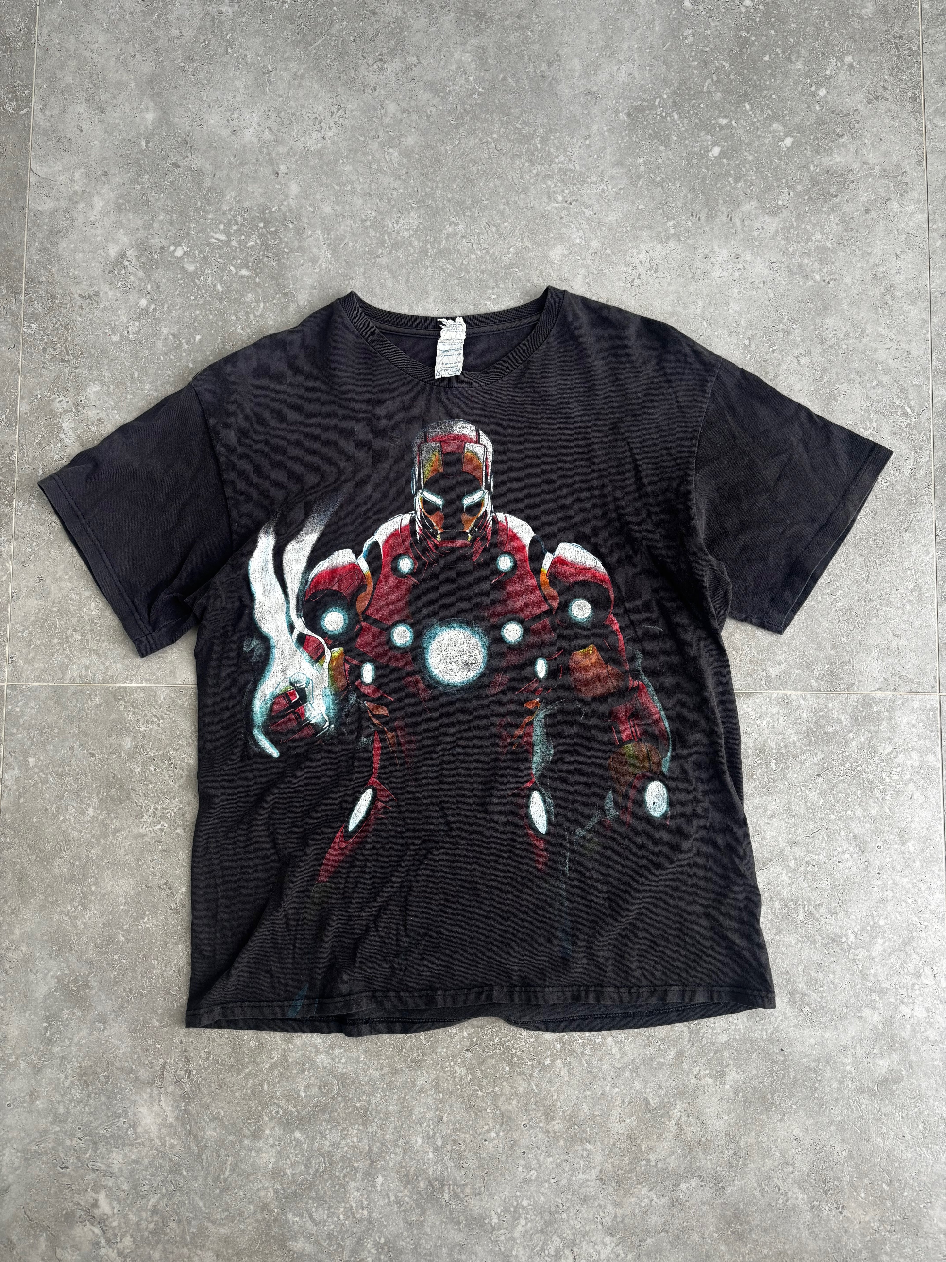 2000s Iron Man Tee-shirt L
