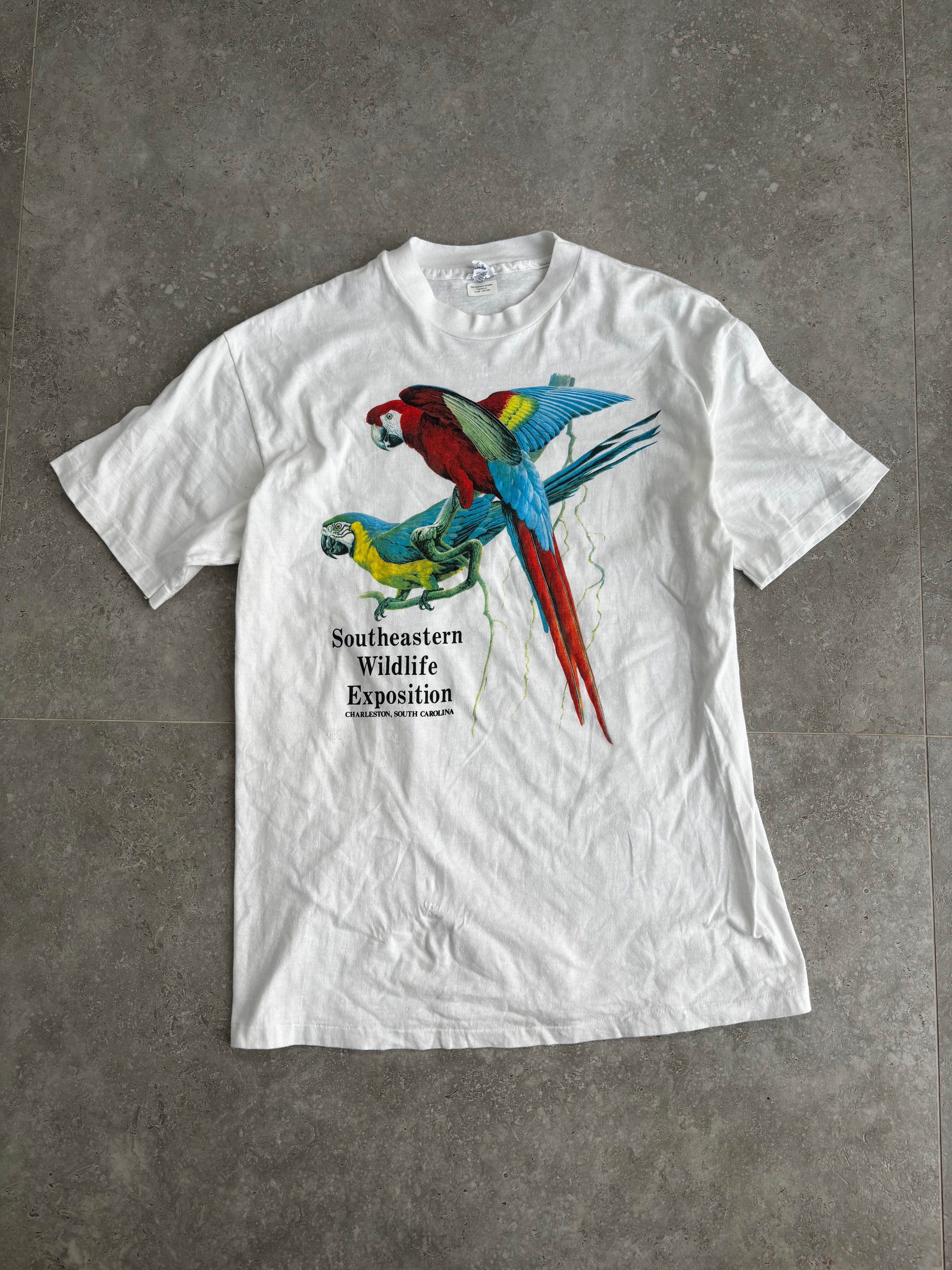 Vintage Macaw Tee-shirt Large