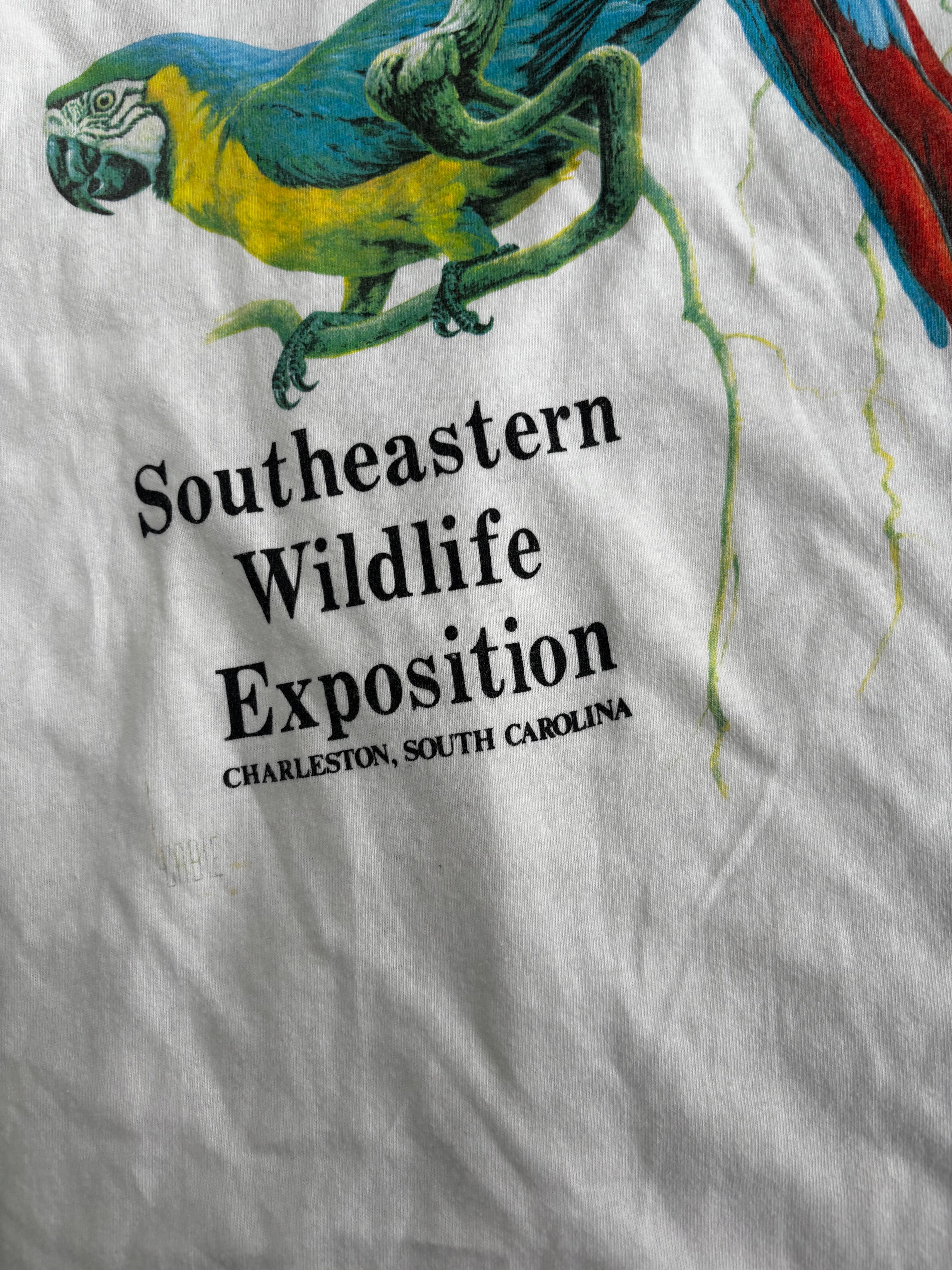 Vintage Macaw Tee-shirt Large