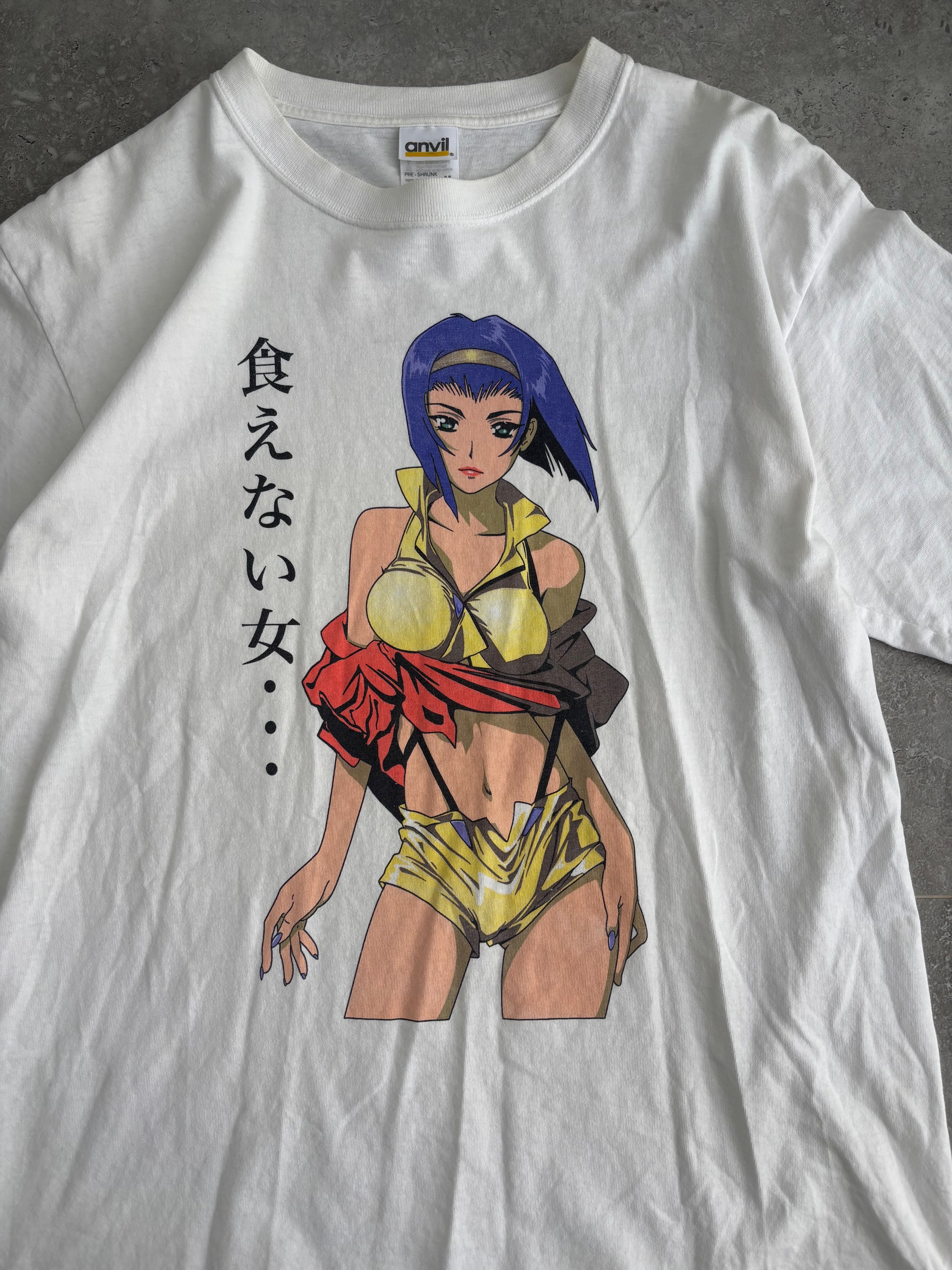 Vintage Cowboy Bebop Faye Valentime Teeshirt