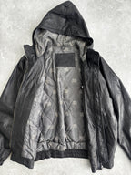 Vintage MF+G Leather Bomber Jacket Size L-XL