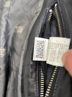 Vintage MF+G Leather Bomber Jacket Size L-XL