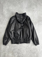 Vintage MF+G Leather Bomber Jacket Size L-XL
