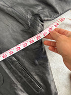 Vintage MF+G Leather Bomber Jacket Size L-XL