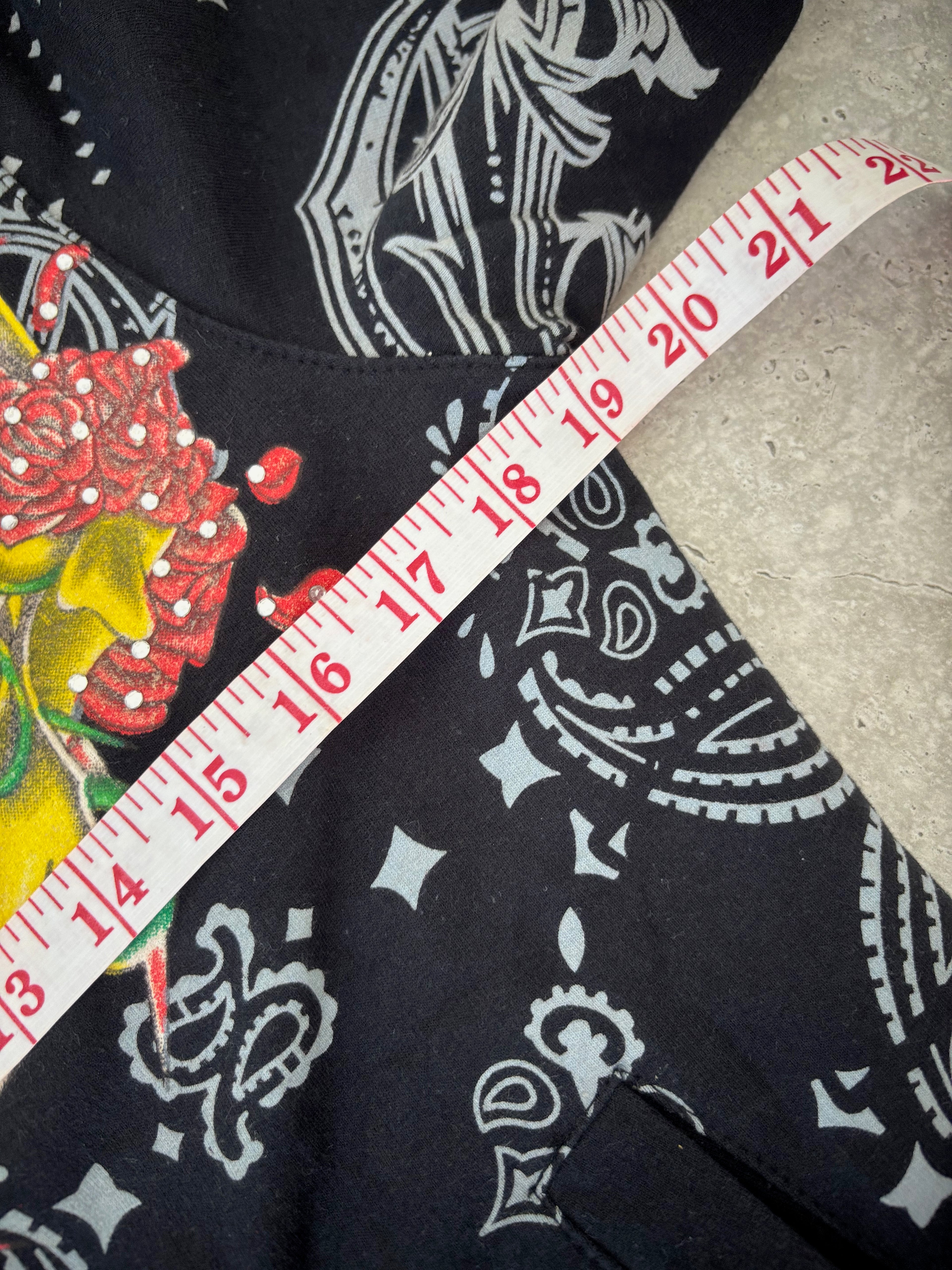 Christian Audigier deadstock reversable Hoodie Size M–L.