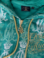 Christian Audigier deadstock grenade zip-up hoodie Size L-XL