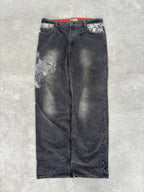 Karakuri Tamashii Koi 5 Pocket embroidery. Size 36–38.