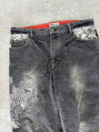 Karakuri Tamashii Koi 5 Pocket embroidery. Size 36–38.