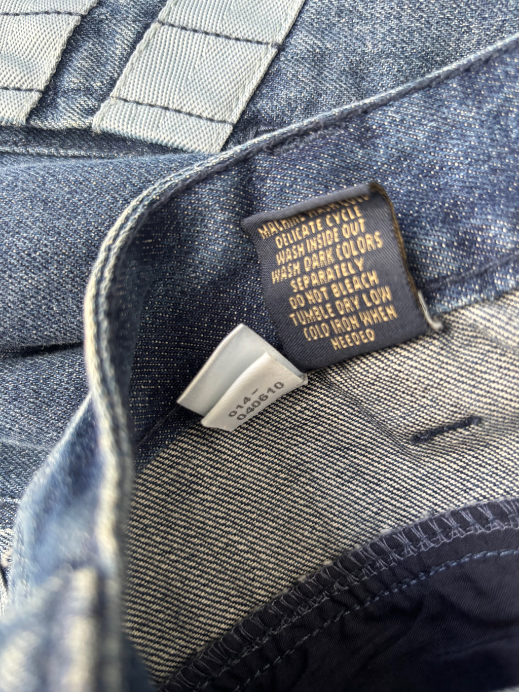 Mathine Fracis Girbaud Velcro Jeans Size 36-38