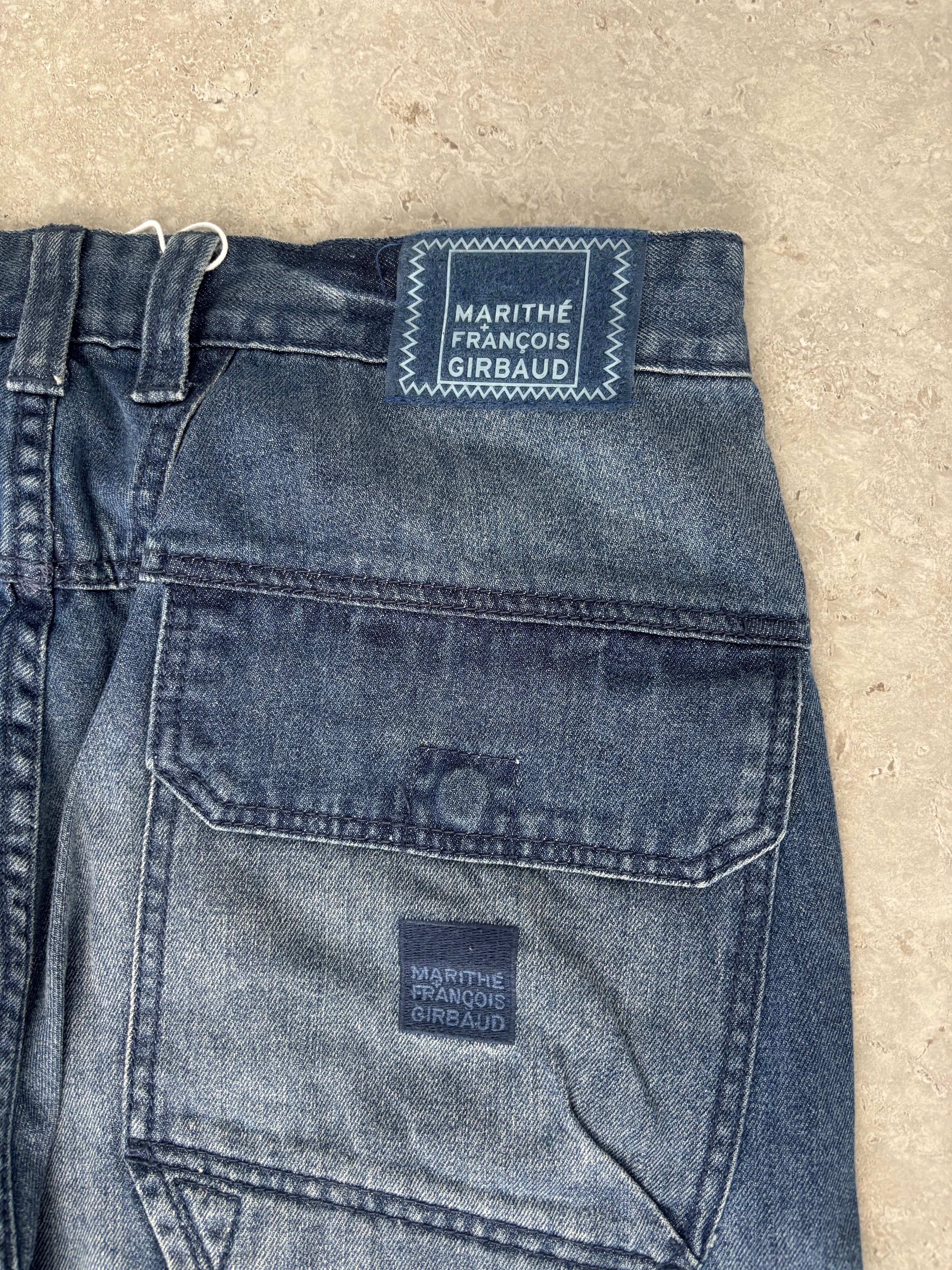 Mathine Fracis Girbaud Velcro Jeans Size 36-38