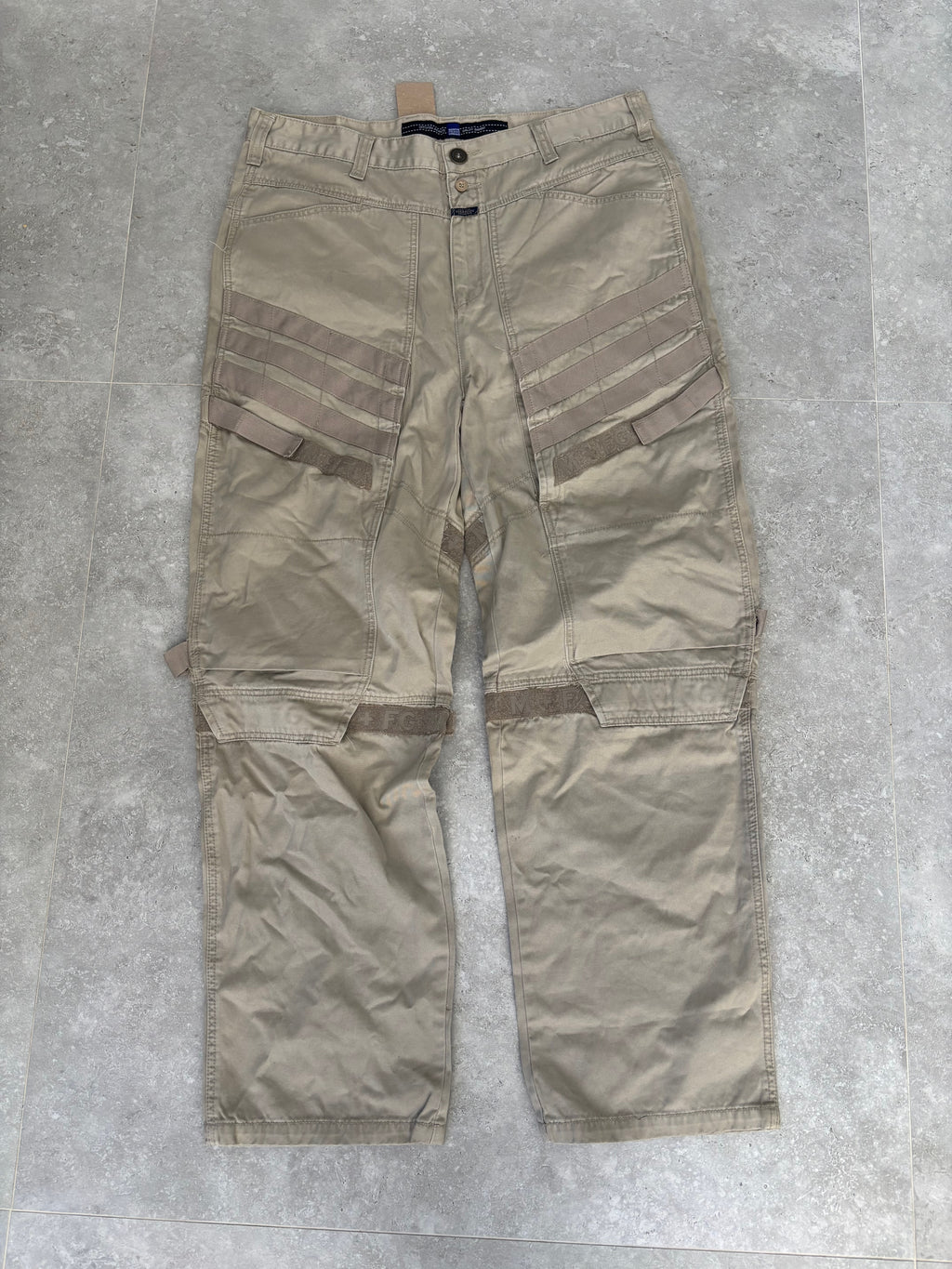 Mathine Fracis Girbaud Velcro Jeans Size 38-40