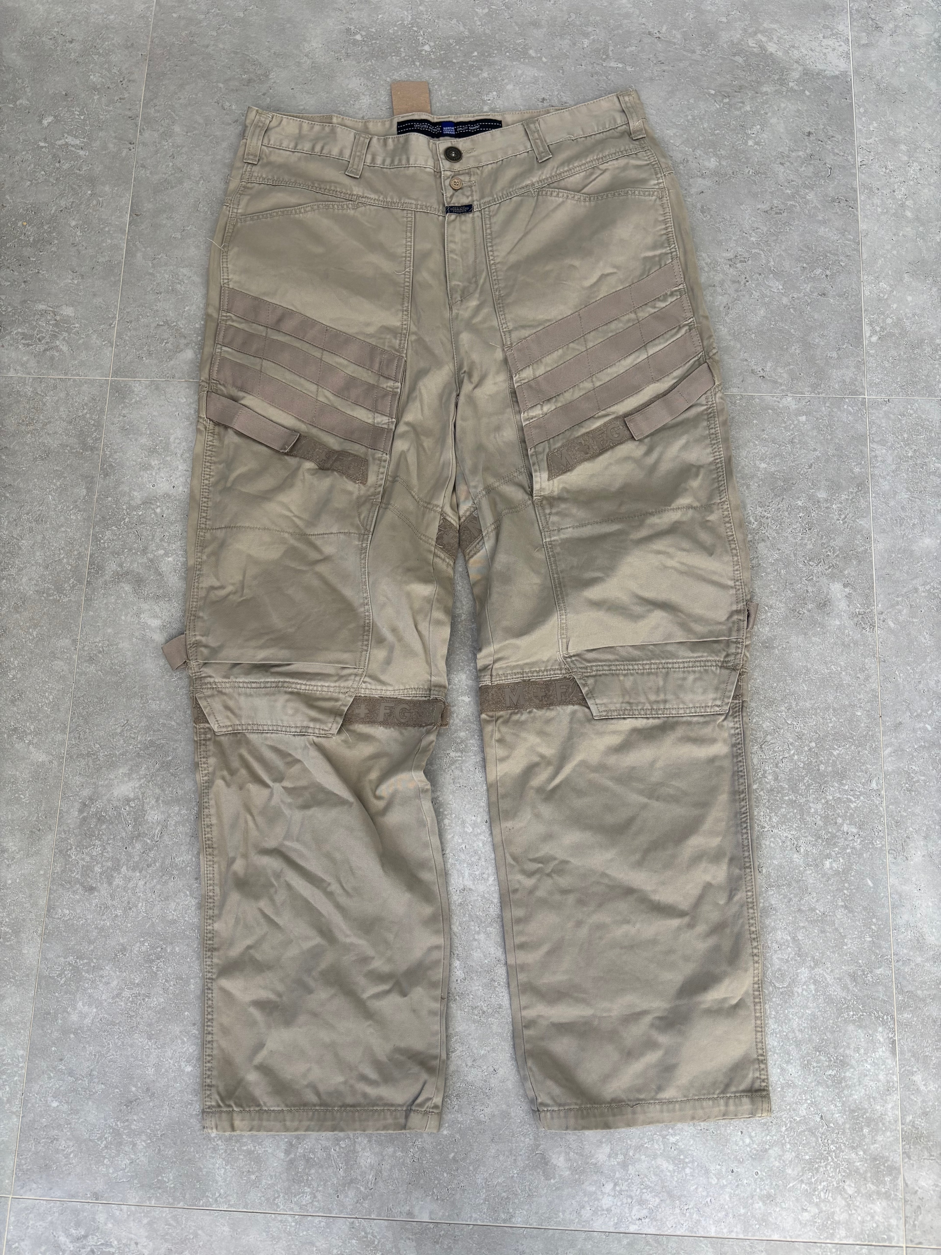 Mathine Fracis Girbaud Velcro Jeans Size 38-40