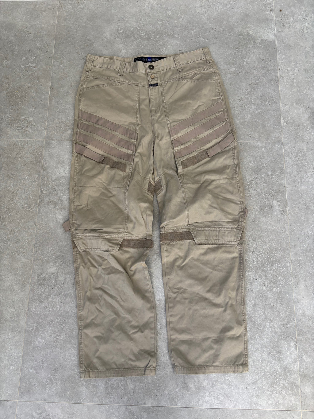 Mathine Fracis Girbaud Velcro Jeans Size 38-40