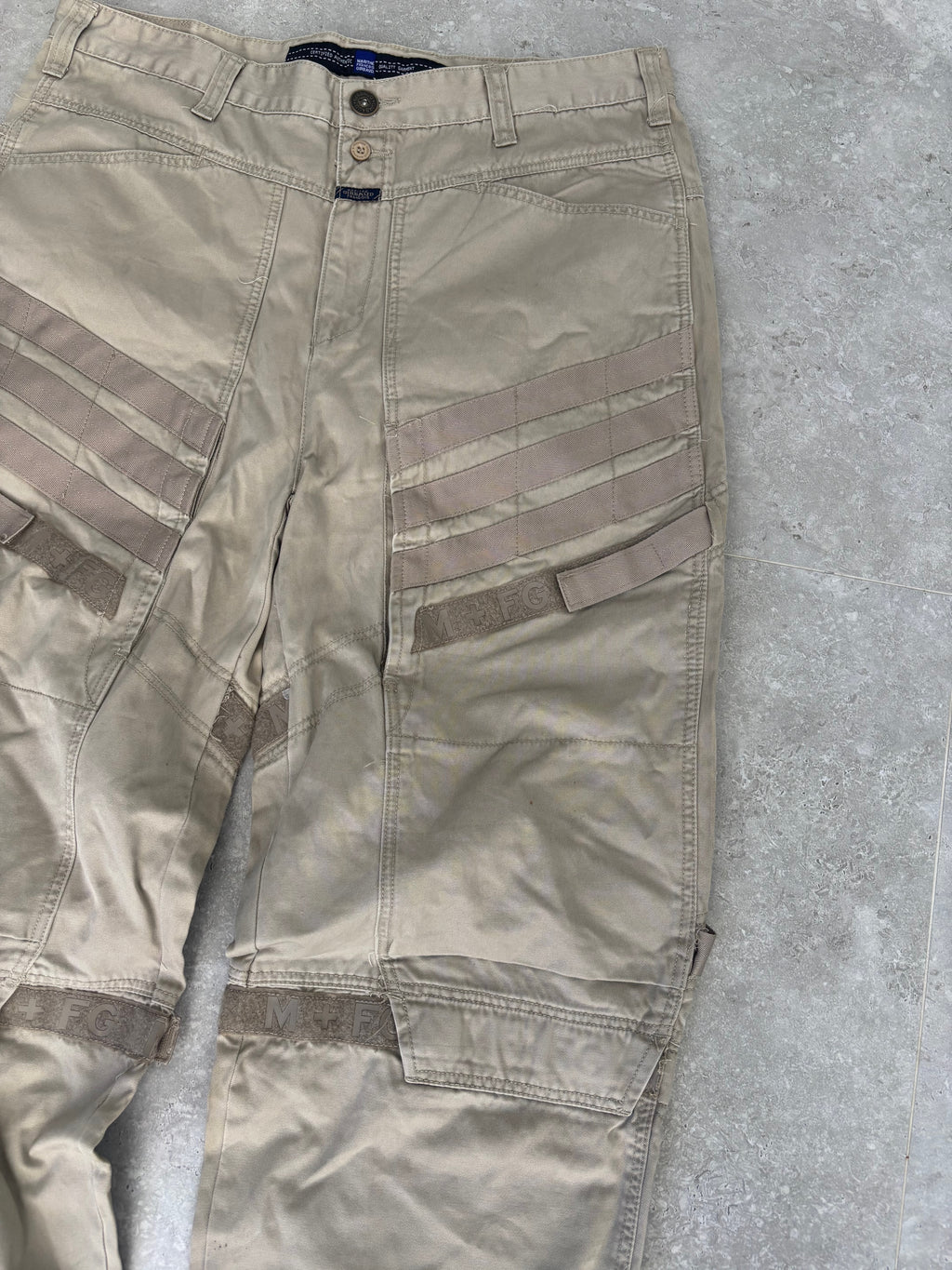 Mathine Fracis Girbaud Velcro Jeans Size 38-40