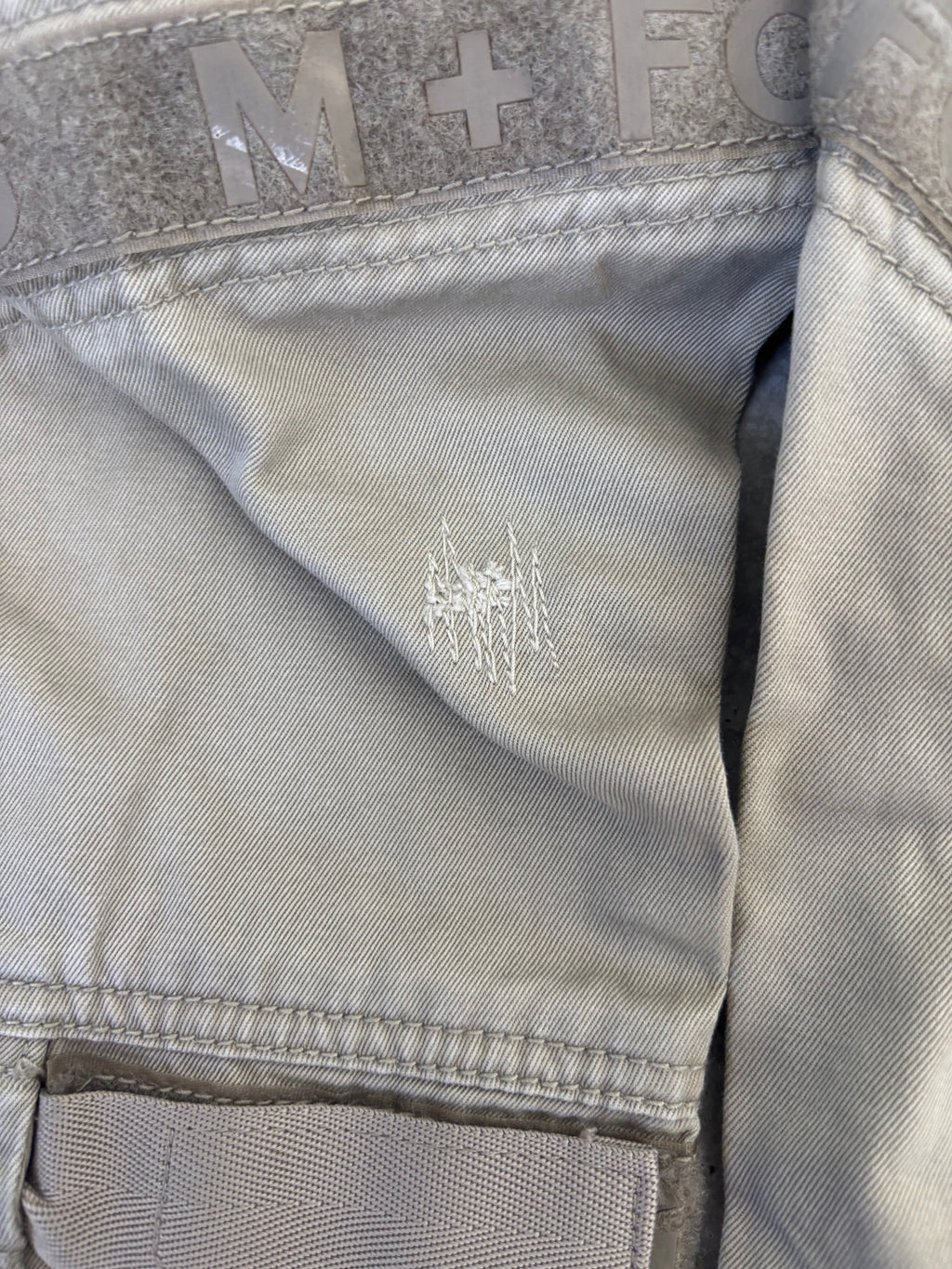 Mathine Fracis Girbaud Velcro Jeans Size 38-40