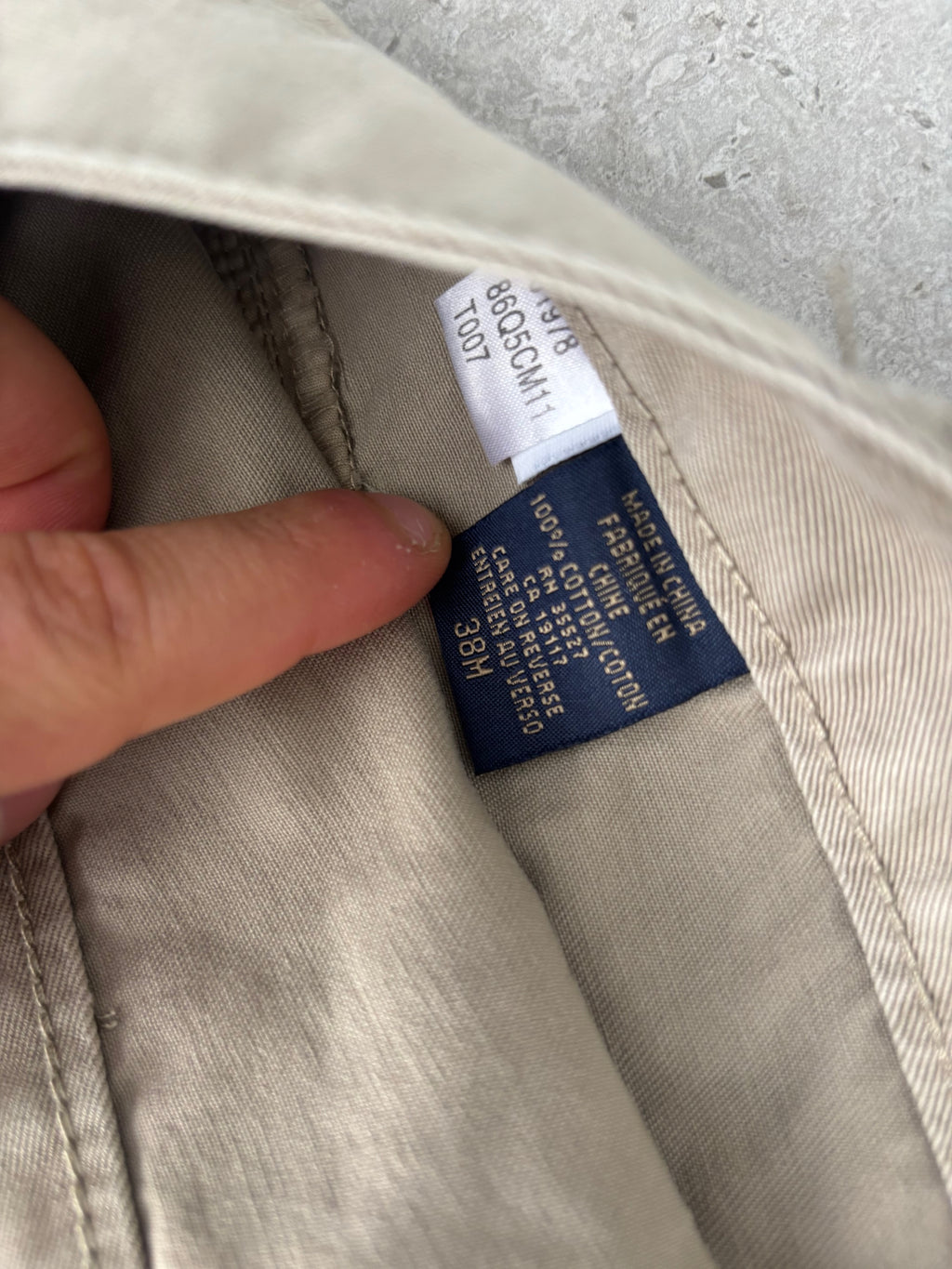 Mathine Fracis Girbaud Velcro Jeans Size 38-40