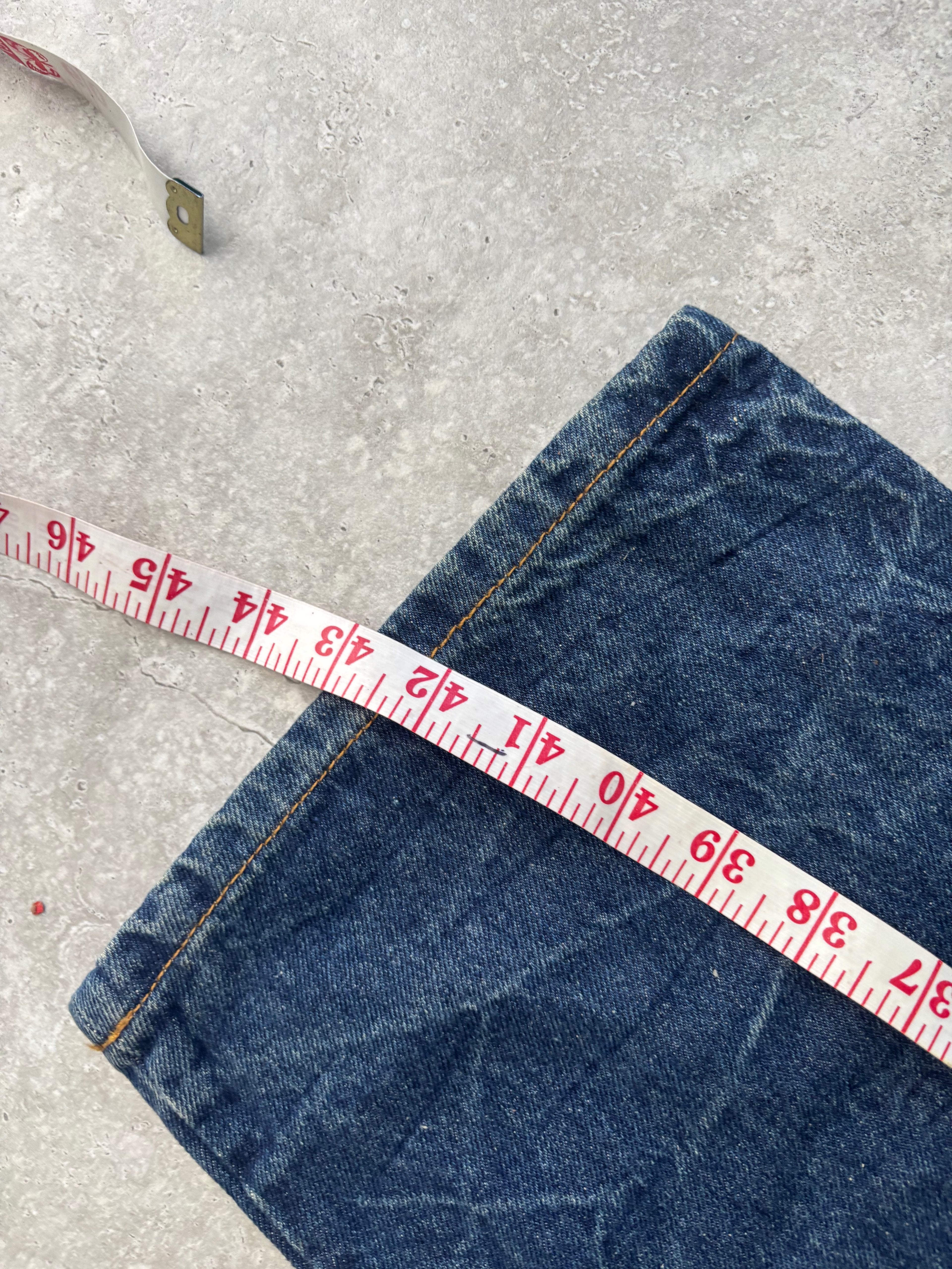 Japanese Cherry Blossom embroidered Jeans 38-40