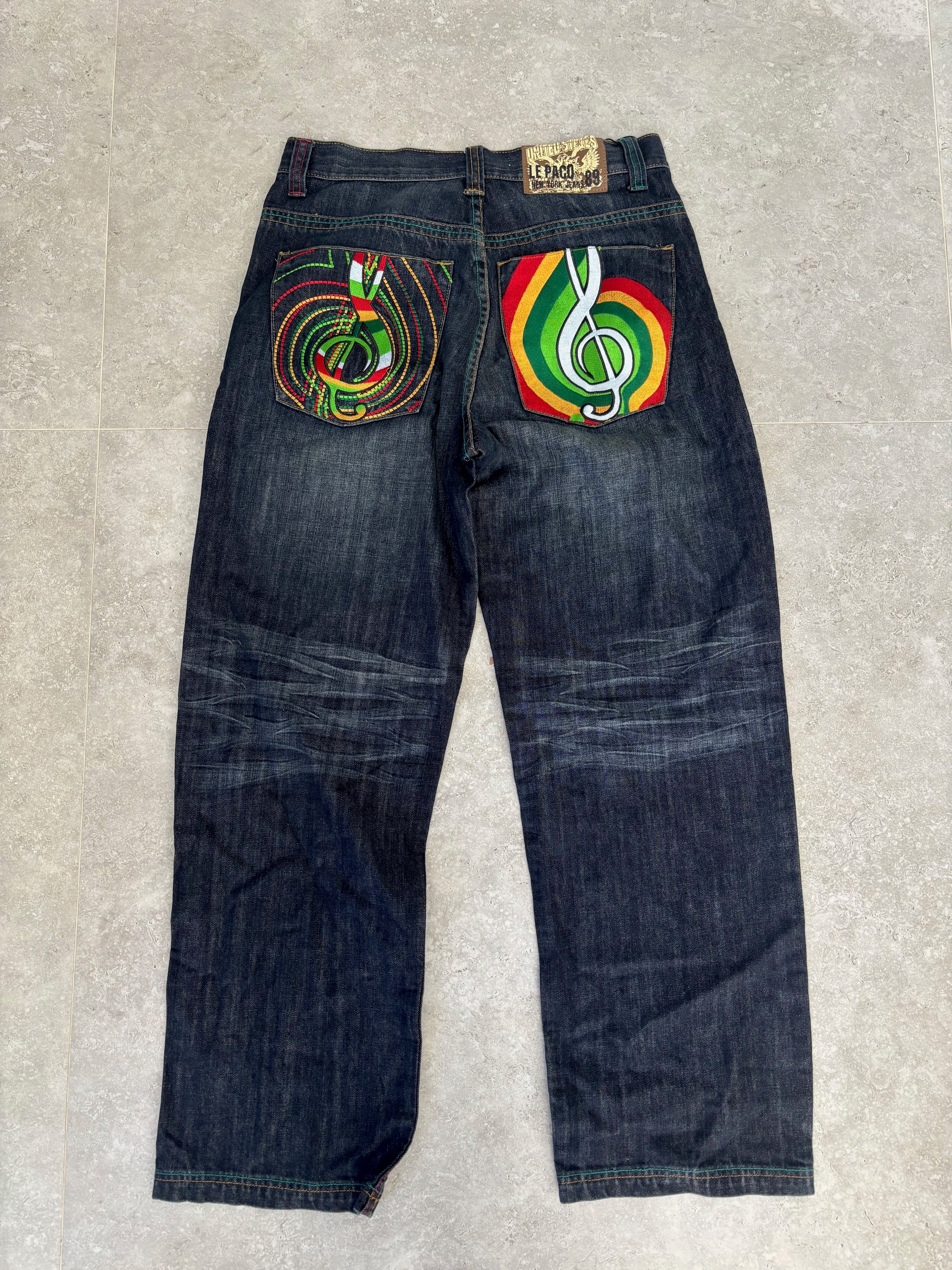 Paco Music Note Jeans Size 32