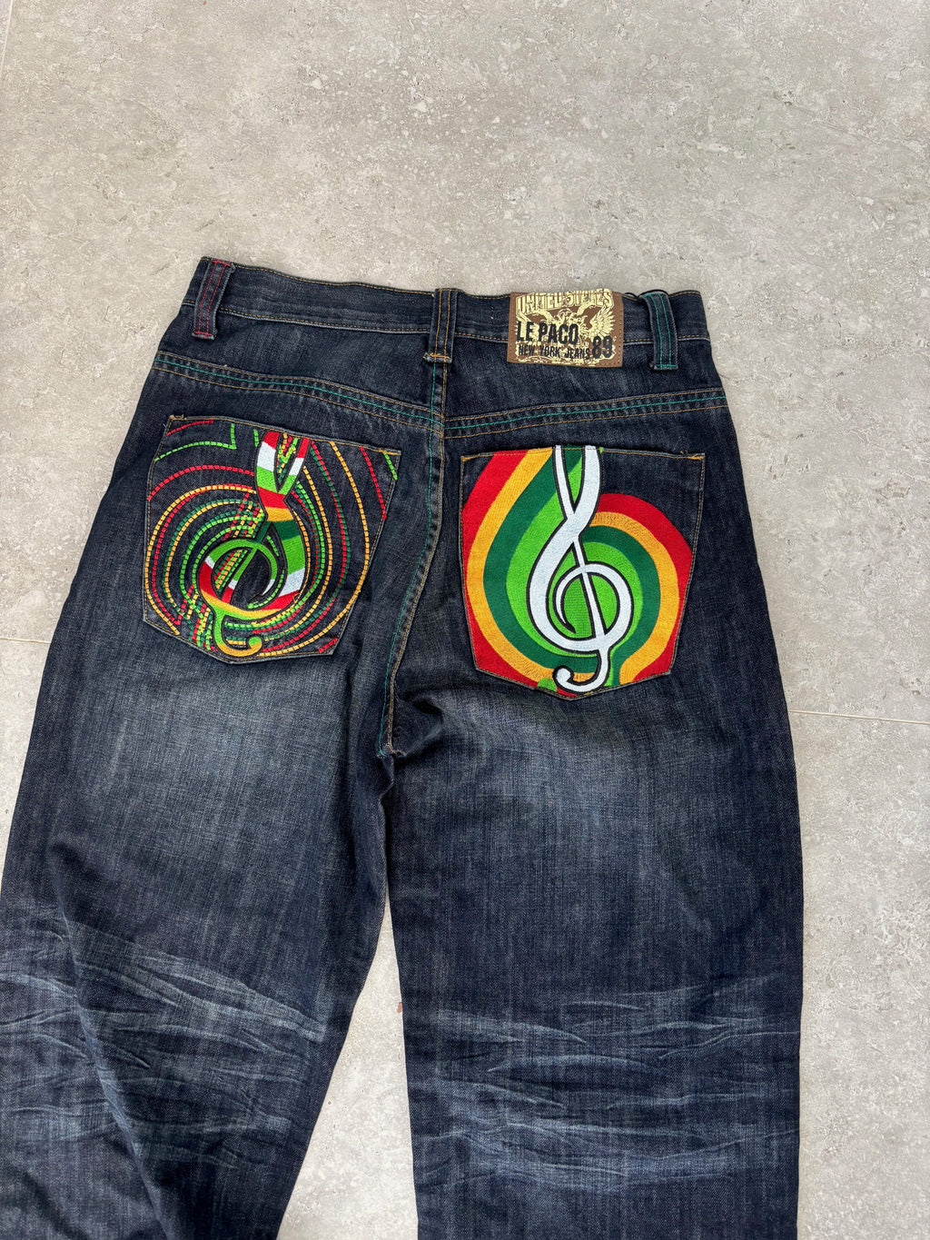 Paco Music Note Jeans Size 32