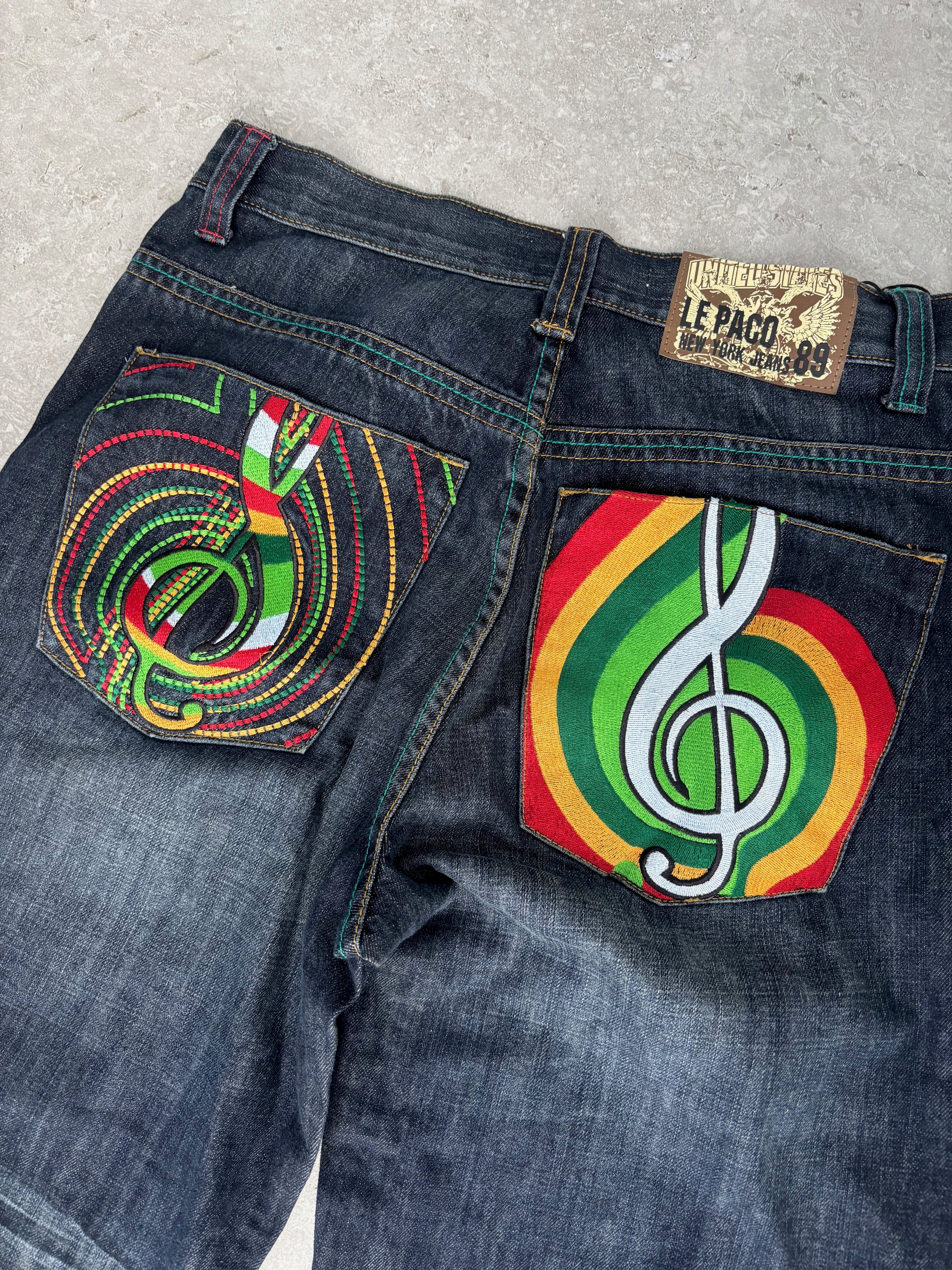 Paco Music Note Jeans Size 32