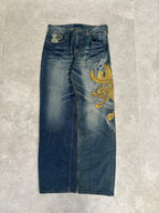 Japanese Phoenix Jeans Size 28-30