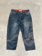 Karakuri Tamashi Dragon 3/4 Jeans Size 30-32