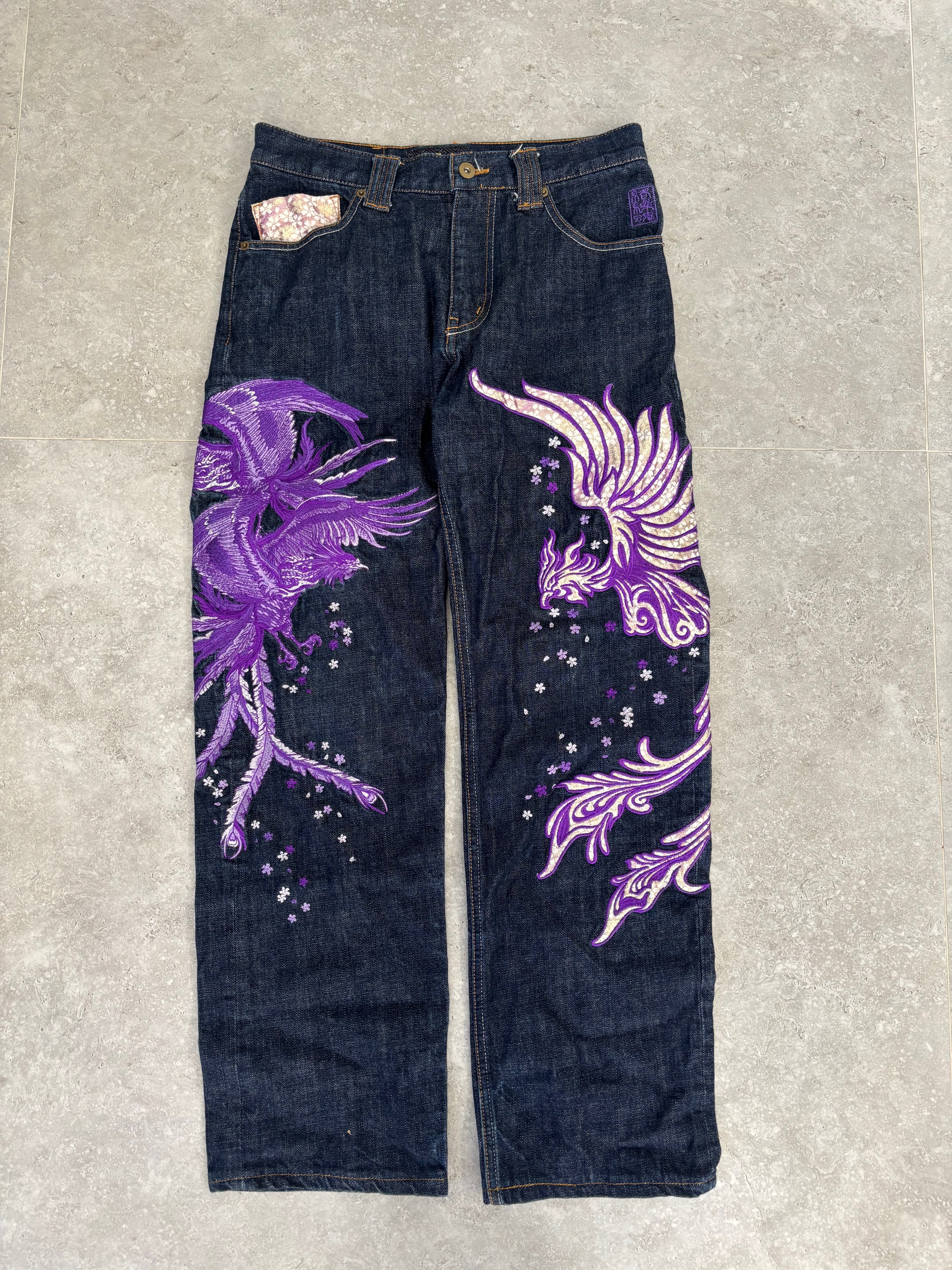 Karakuri Tamashi Phoenix Jeans Size 28-30