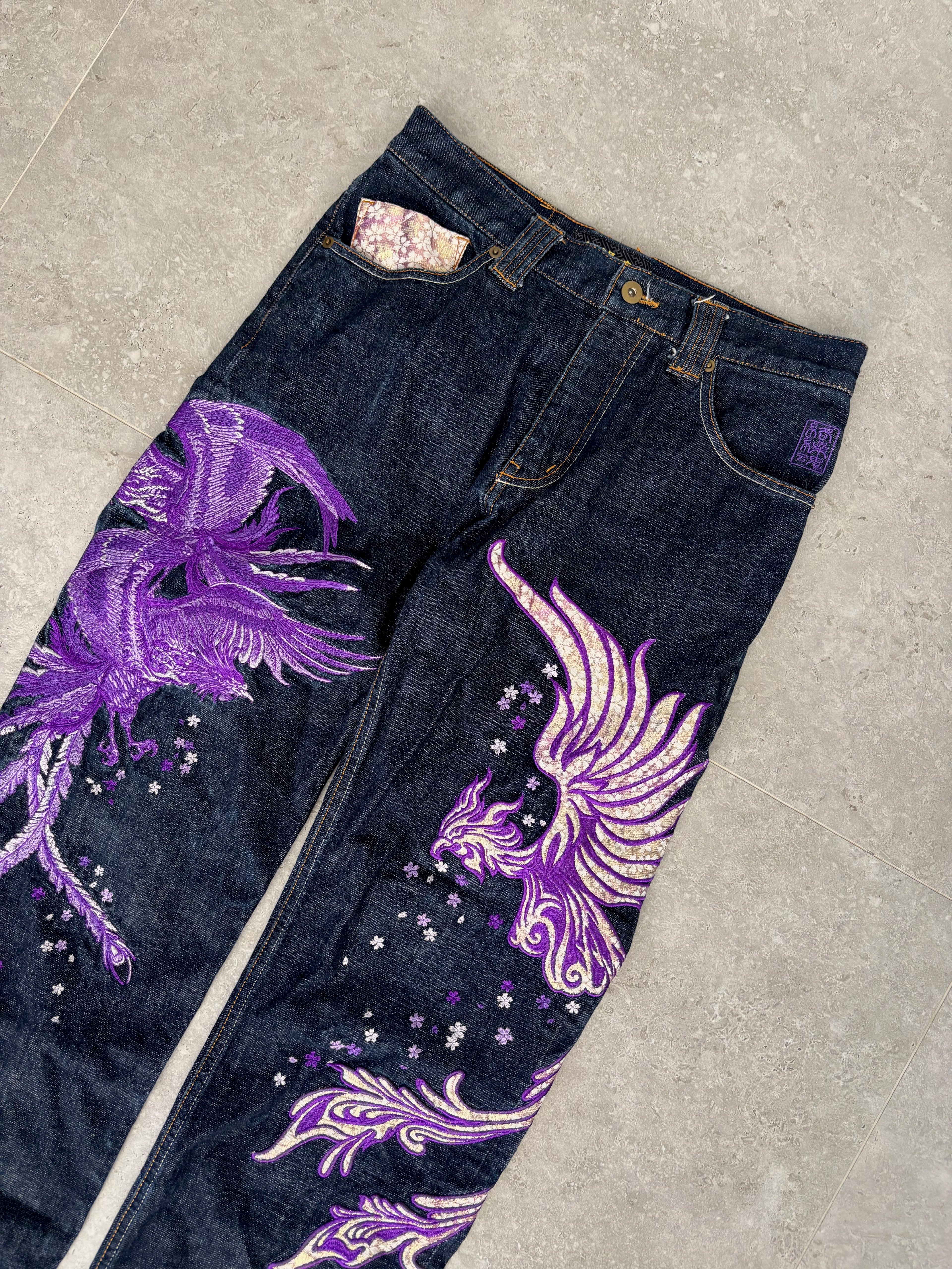 Karakuri Tamashi Phoenix Jeans Size 28-30