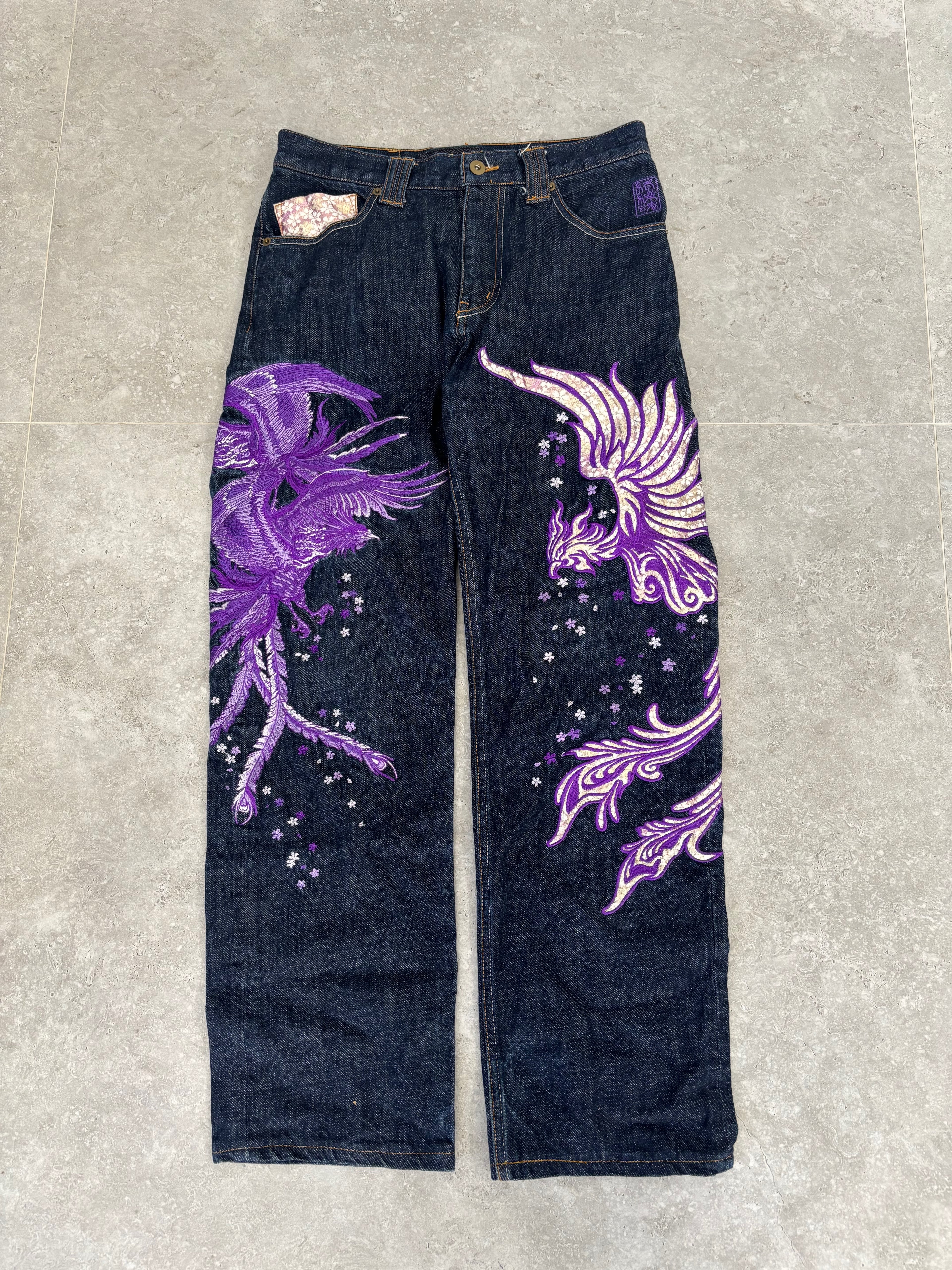 Karakuri Tamashi Phoenix Jeans Size 28-30