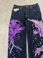 Karakuri Tamashi Phoenix Jeans Size 28-30