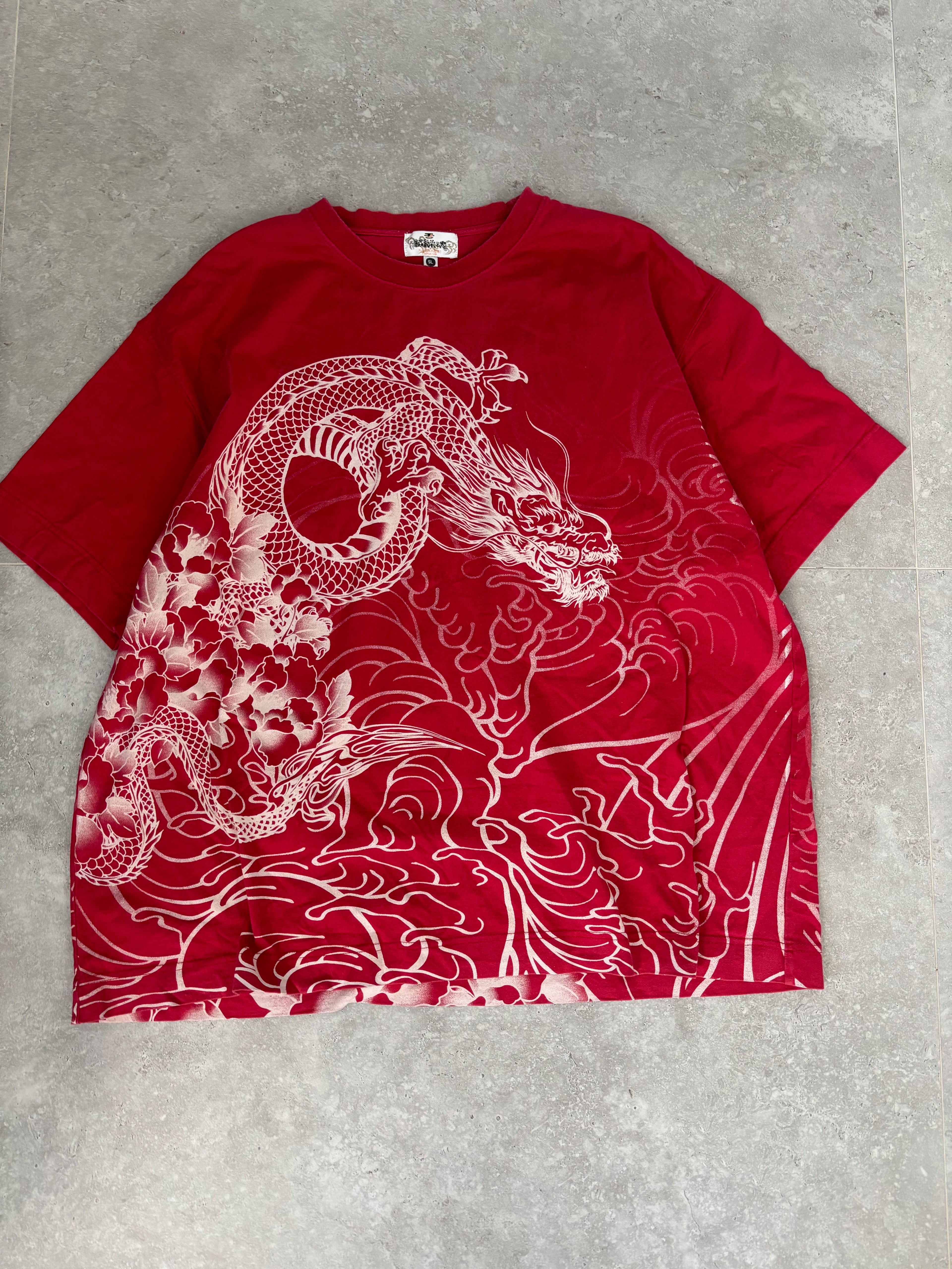Karakuri Dragon Tee-shirt Size 2XL