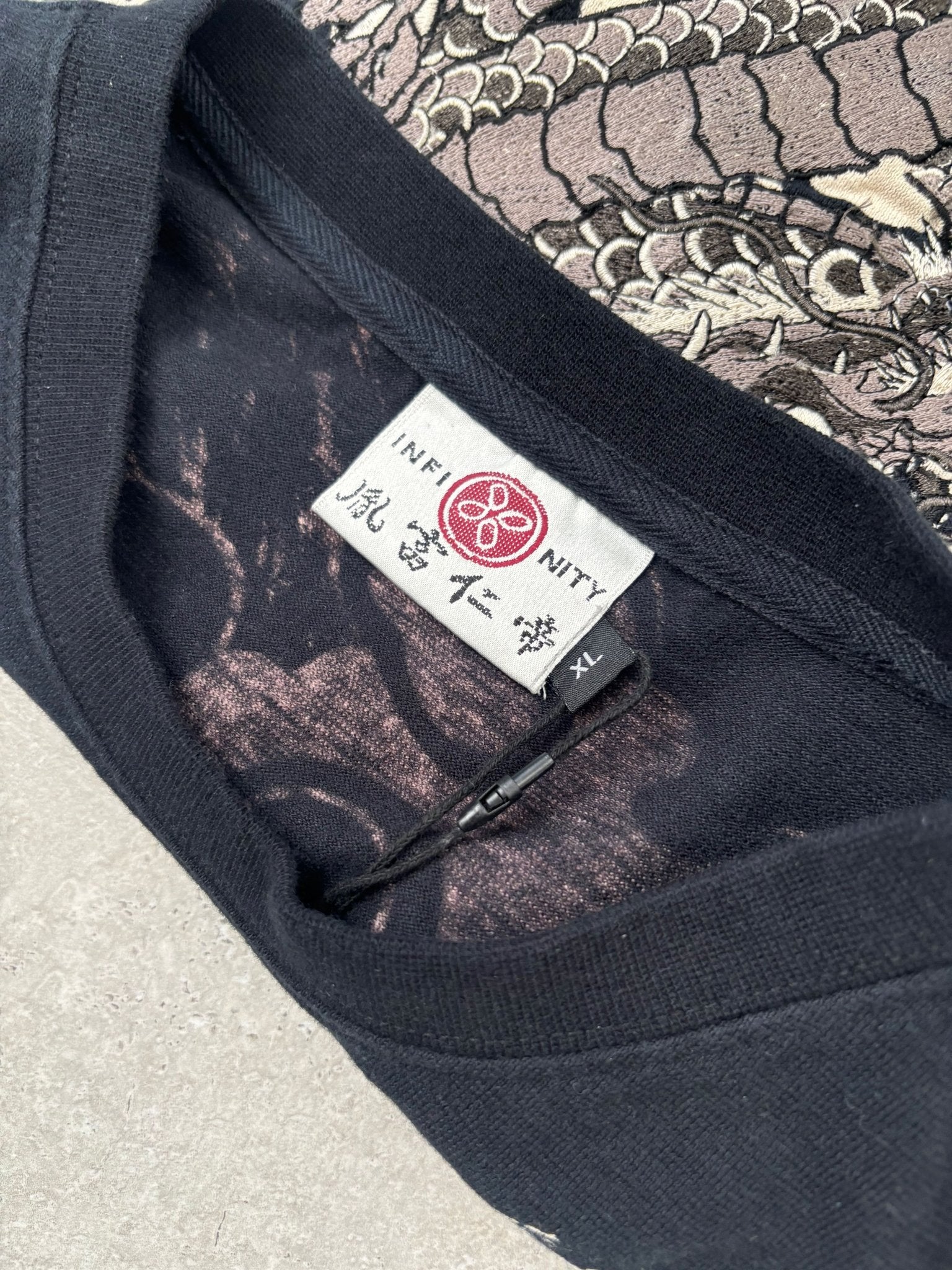 Japanese Dragon Style Long Sleeve (XL-JAP) (M-L US)