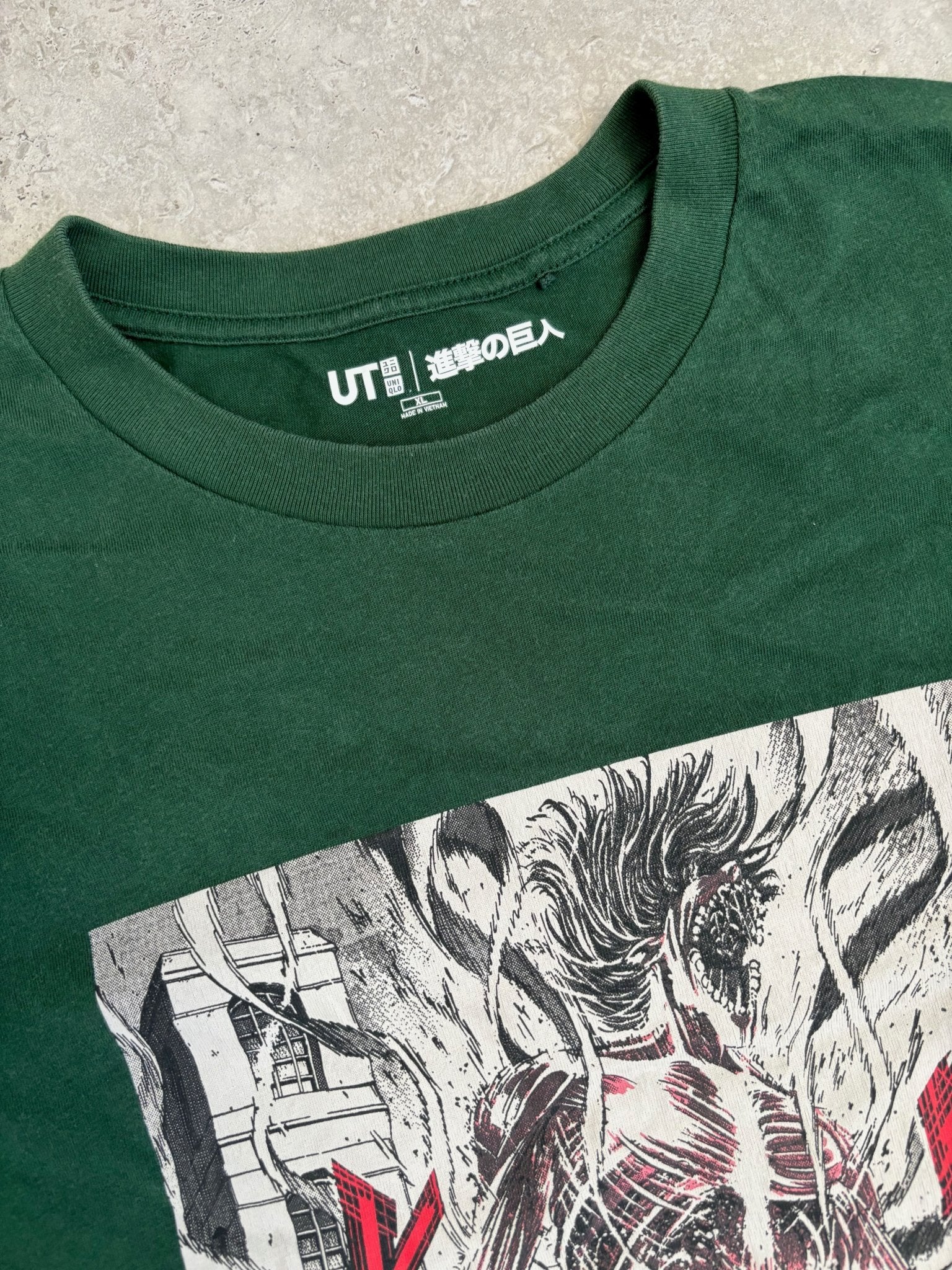 Attack On Titan Japan Exclusive Teeshirt Size XL