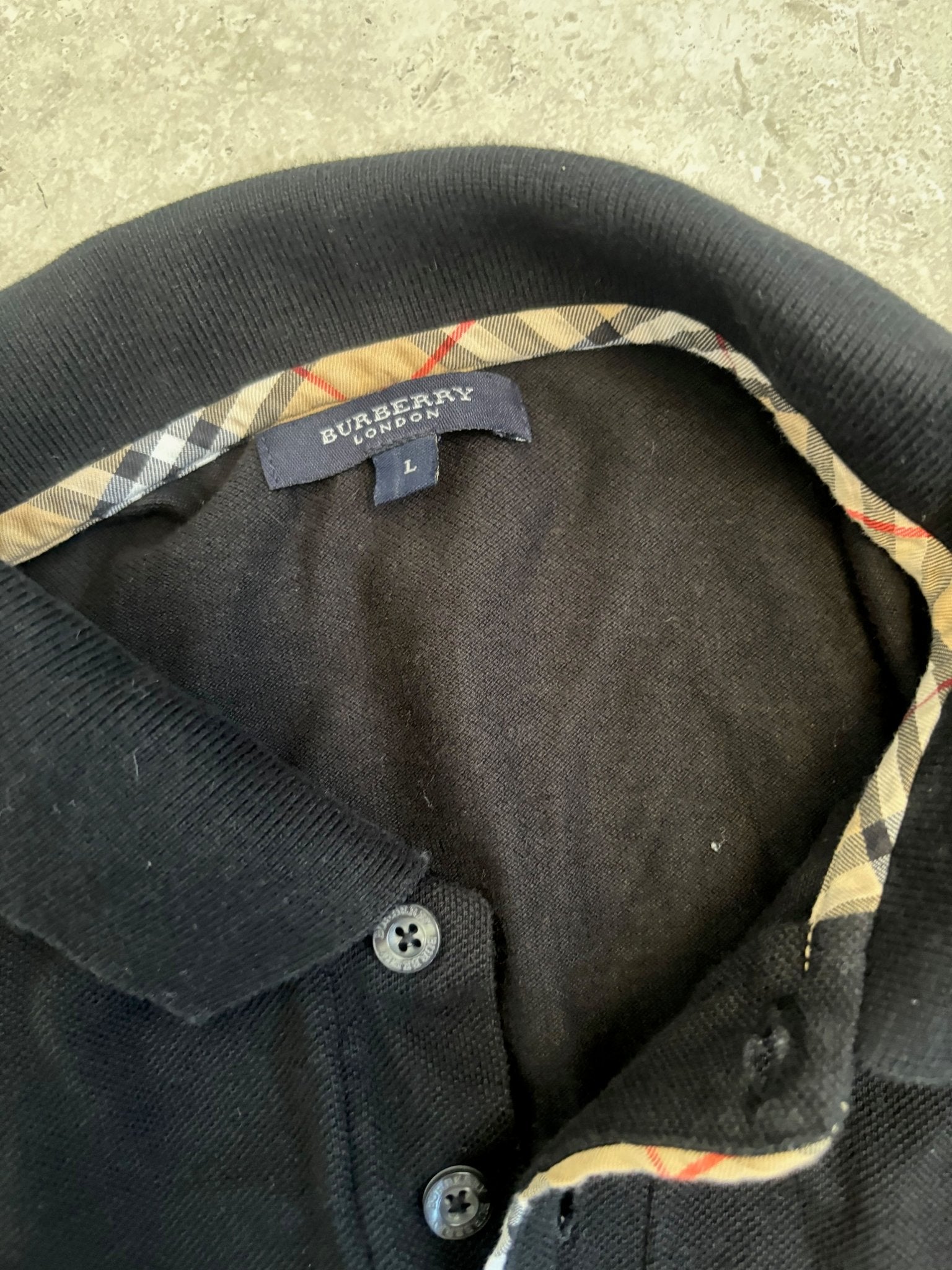 Burberry Vintage Polo Shirt Size L