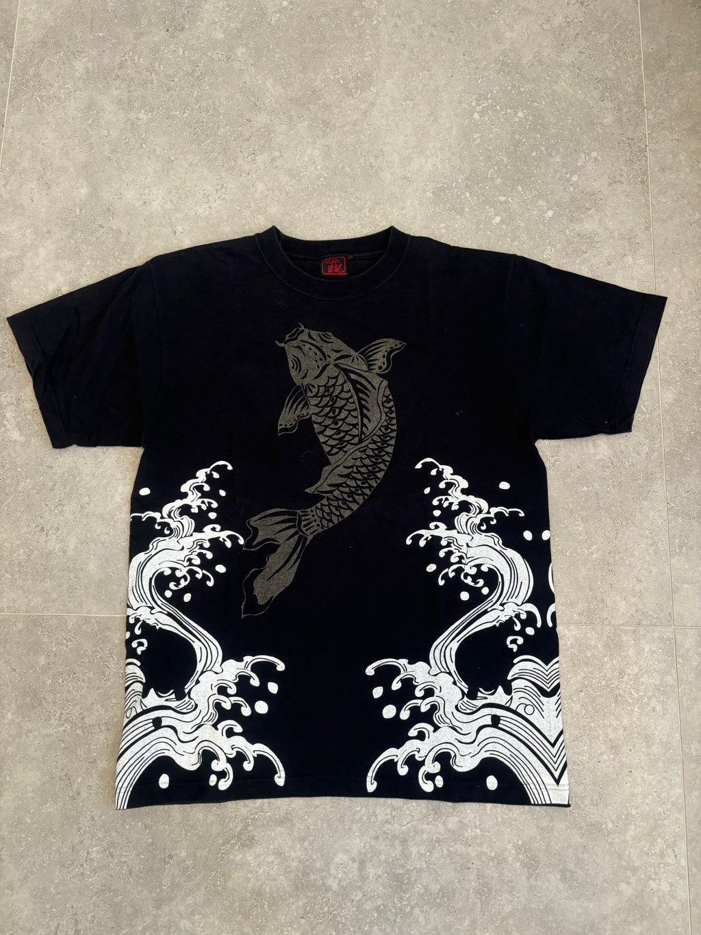 Japanese Koi Teeshirt Size L